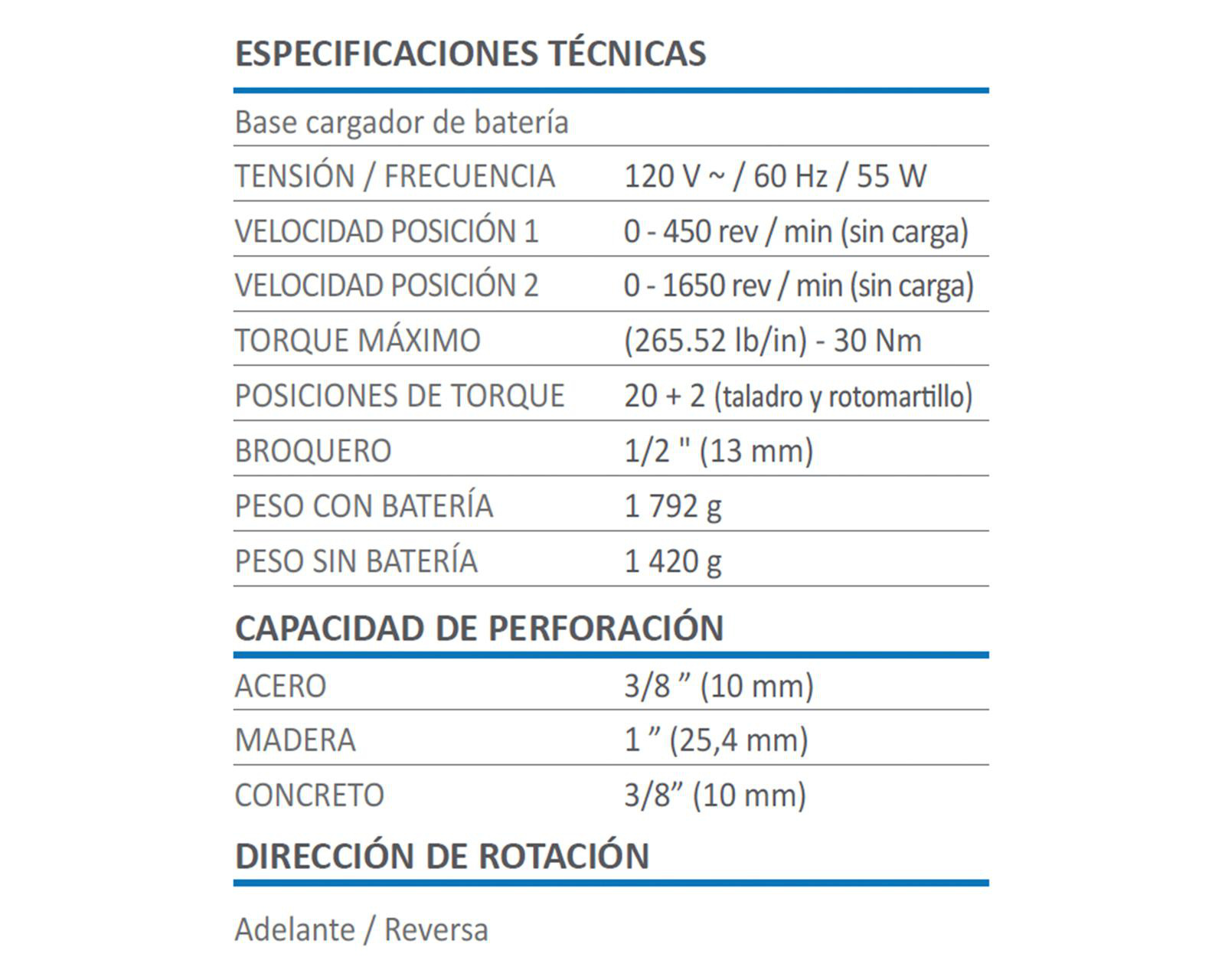 Foto 5 pulgar | Taladro Rotomartillo Inalámbrico AKSI Pro 200 W 99 Piezas