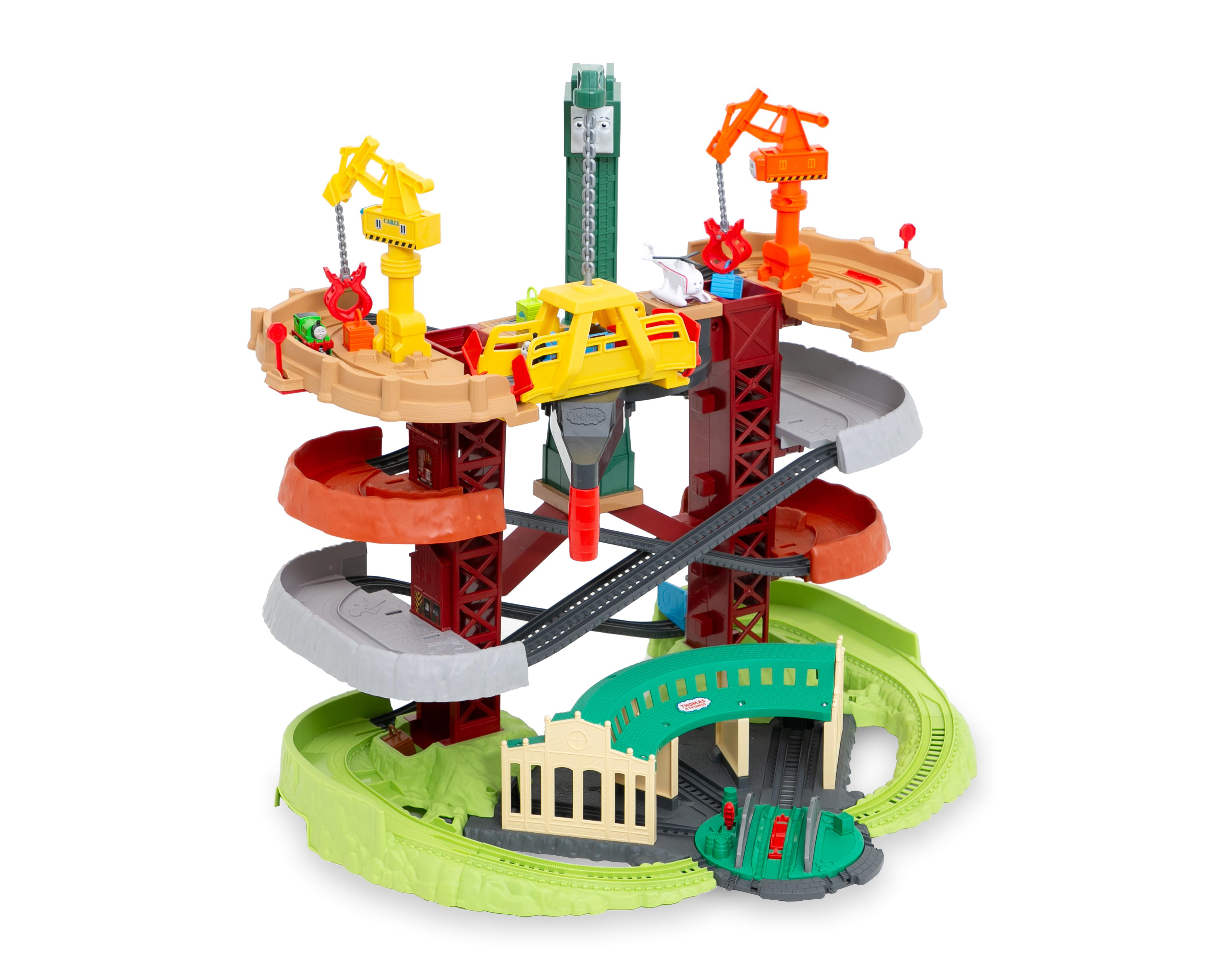 Foto 4 pulgar | Pista de Vehículos Fisher-Price Thomas & Friends Súper Torre Multicolor