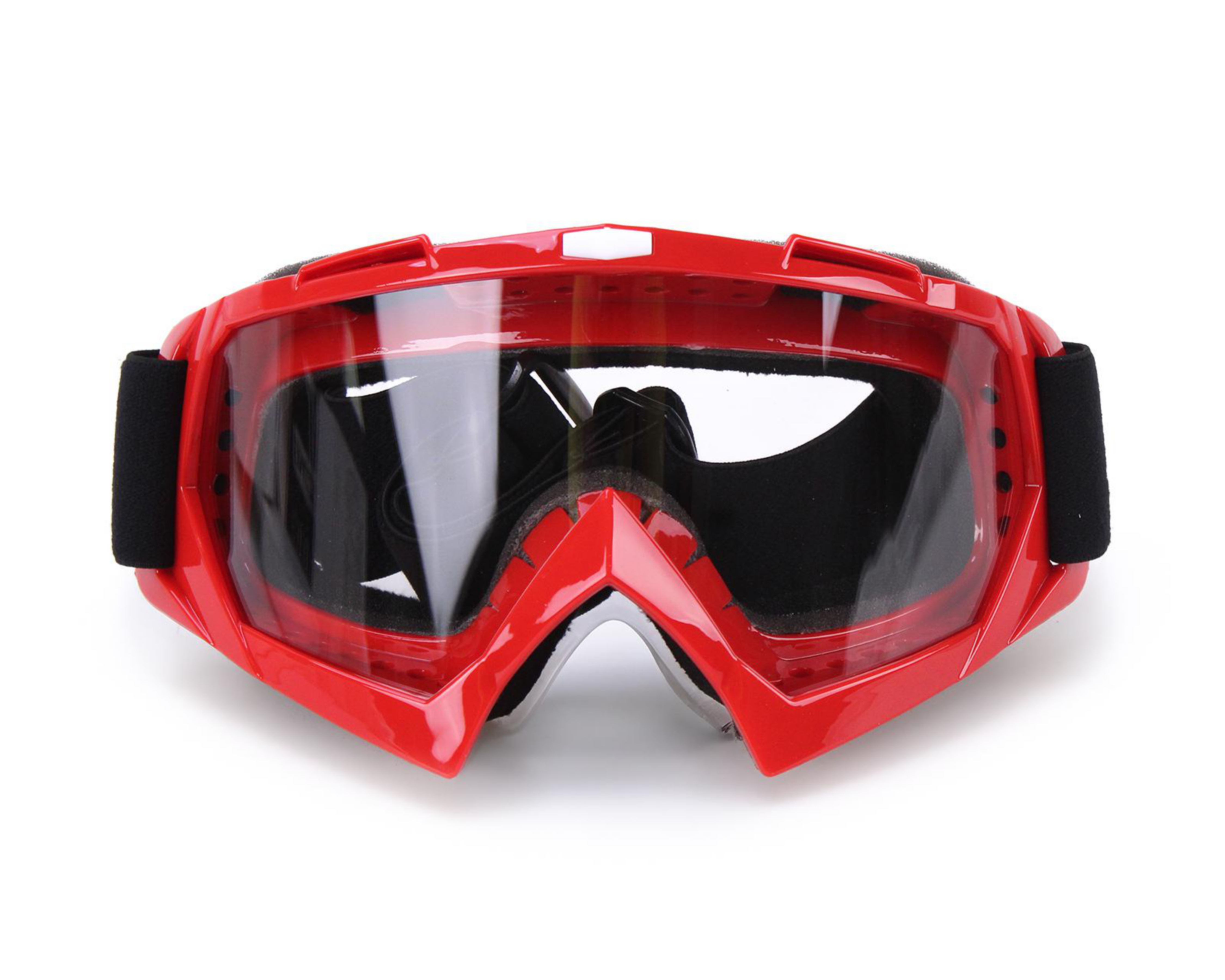 Foto 2 pulgar | Goggles para Motociclista Iron Racing Rojos