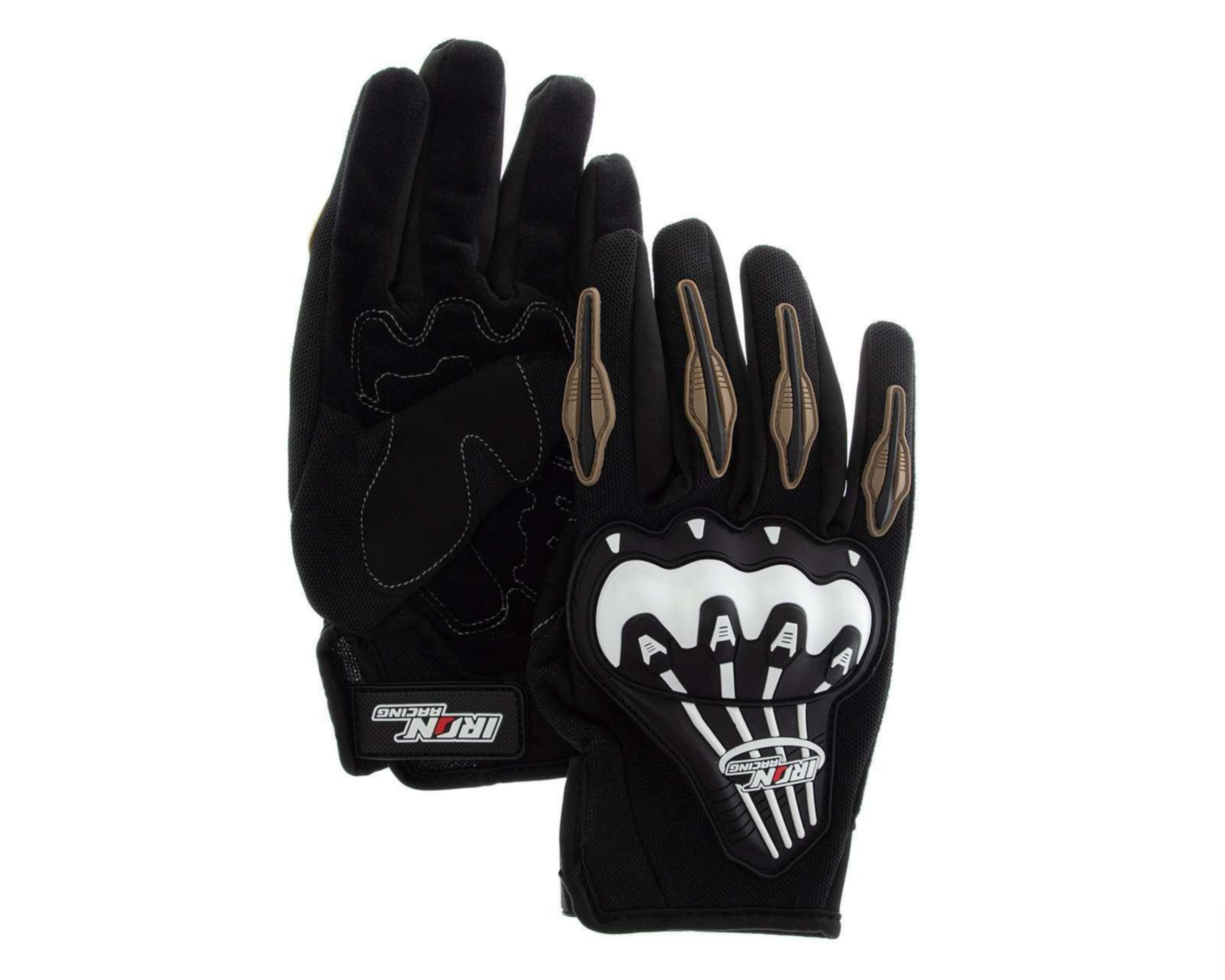 Foto 2 pulgar | Guantes para Motociclista Iron Racing Grandes