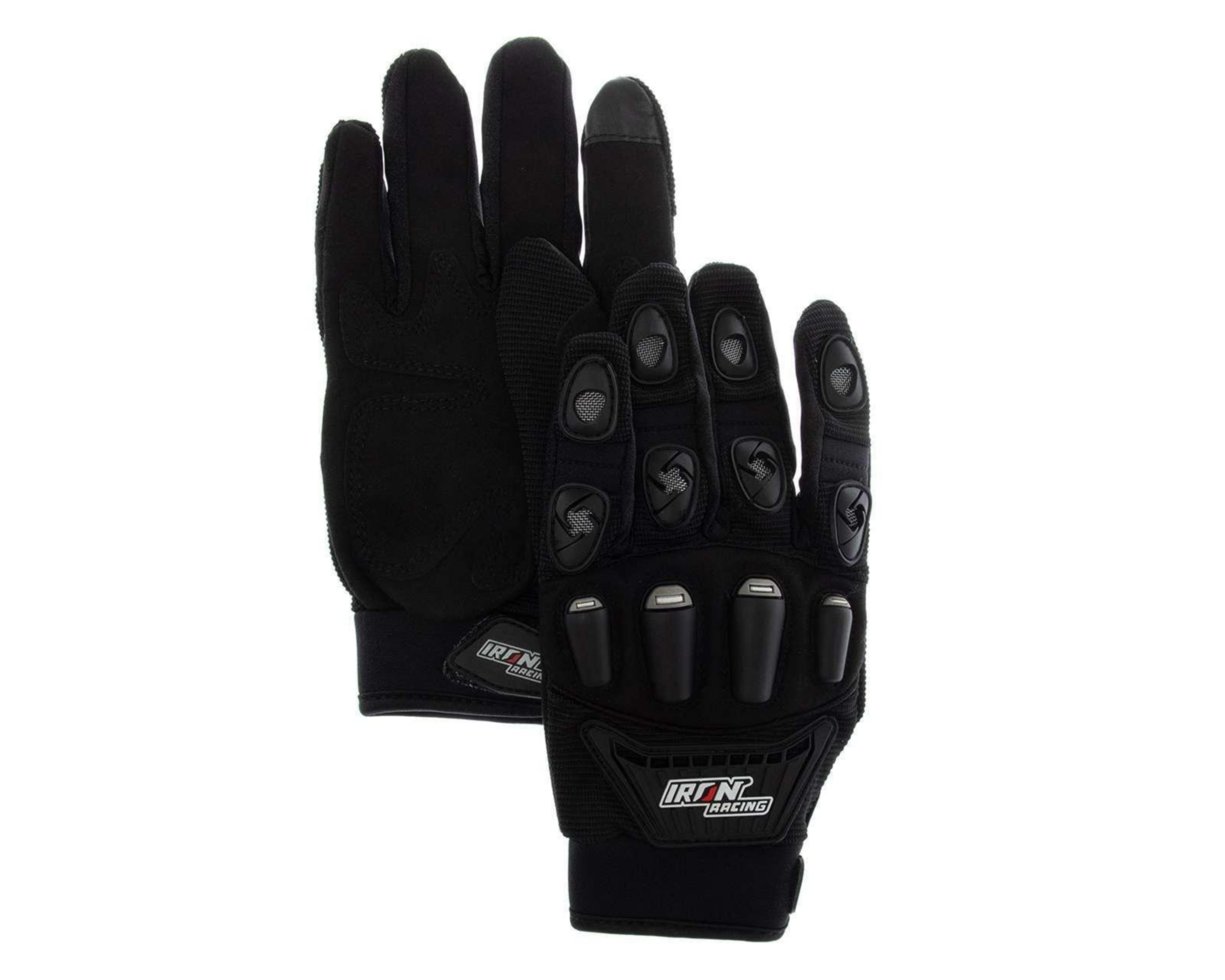 Foto 2 pulgar | Guantes para Motociclista Iron Racing Medianos