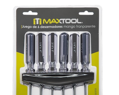 Foto 3 | Desarmador Maxtool 6 Piezas con Base