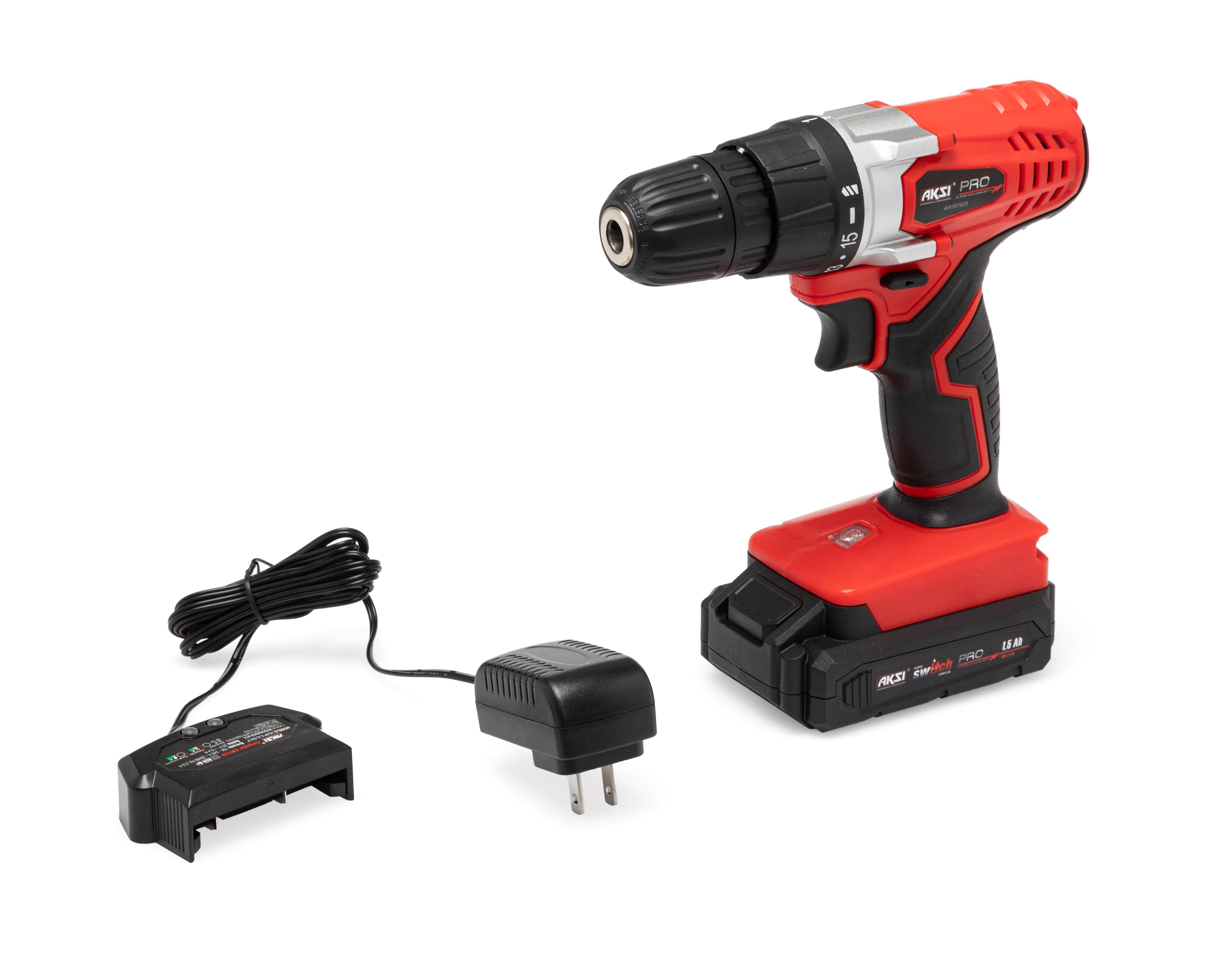 Taladro Inalámbrico Aksi INL-DTL-20P-AK 3 Piezas $1,499