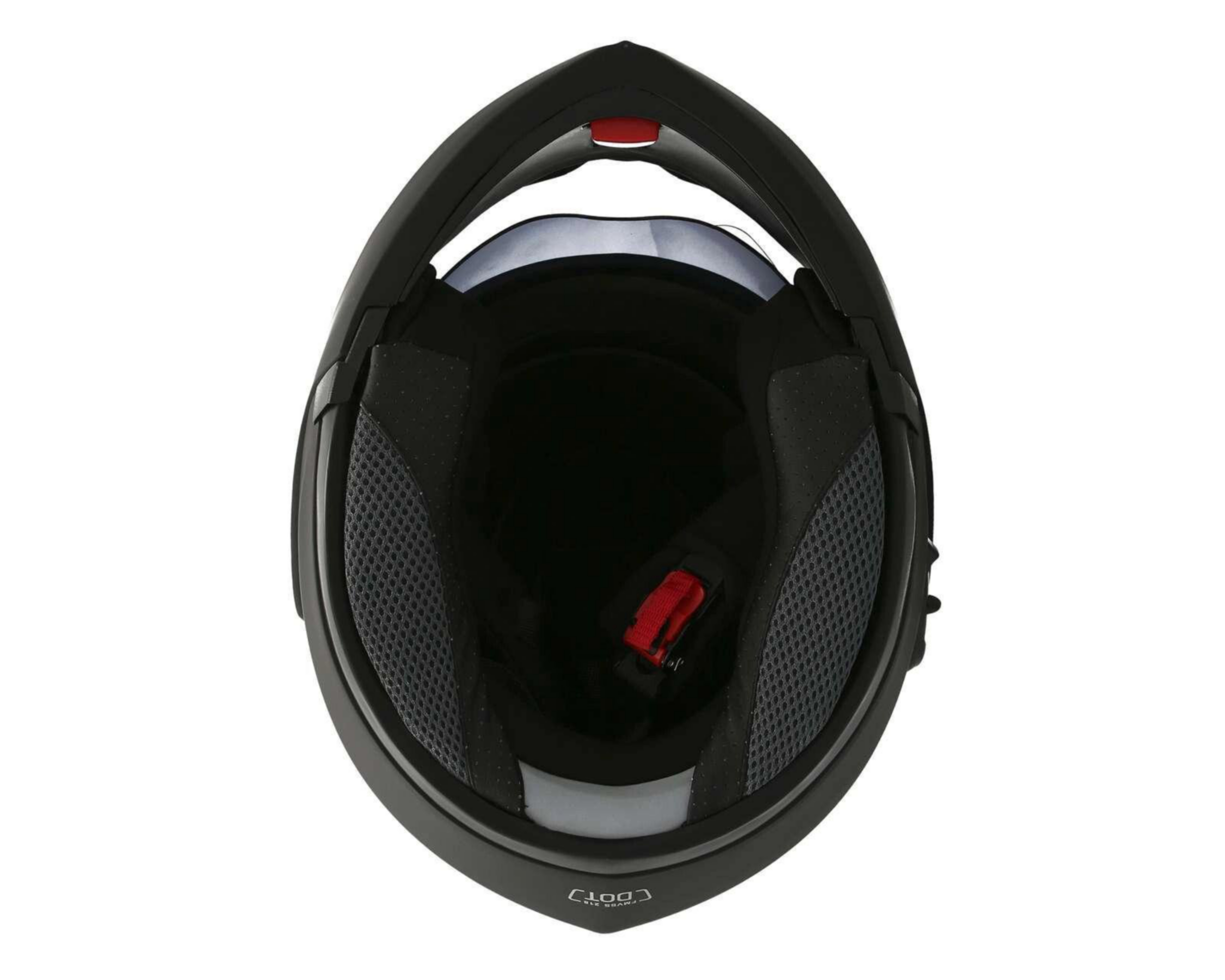 Foto 9 pulgar | Casco para Motociclista Roda Chico Abatible Negro