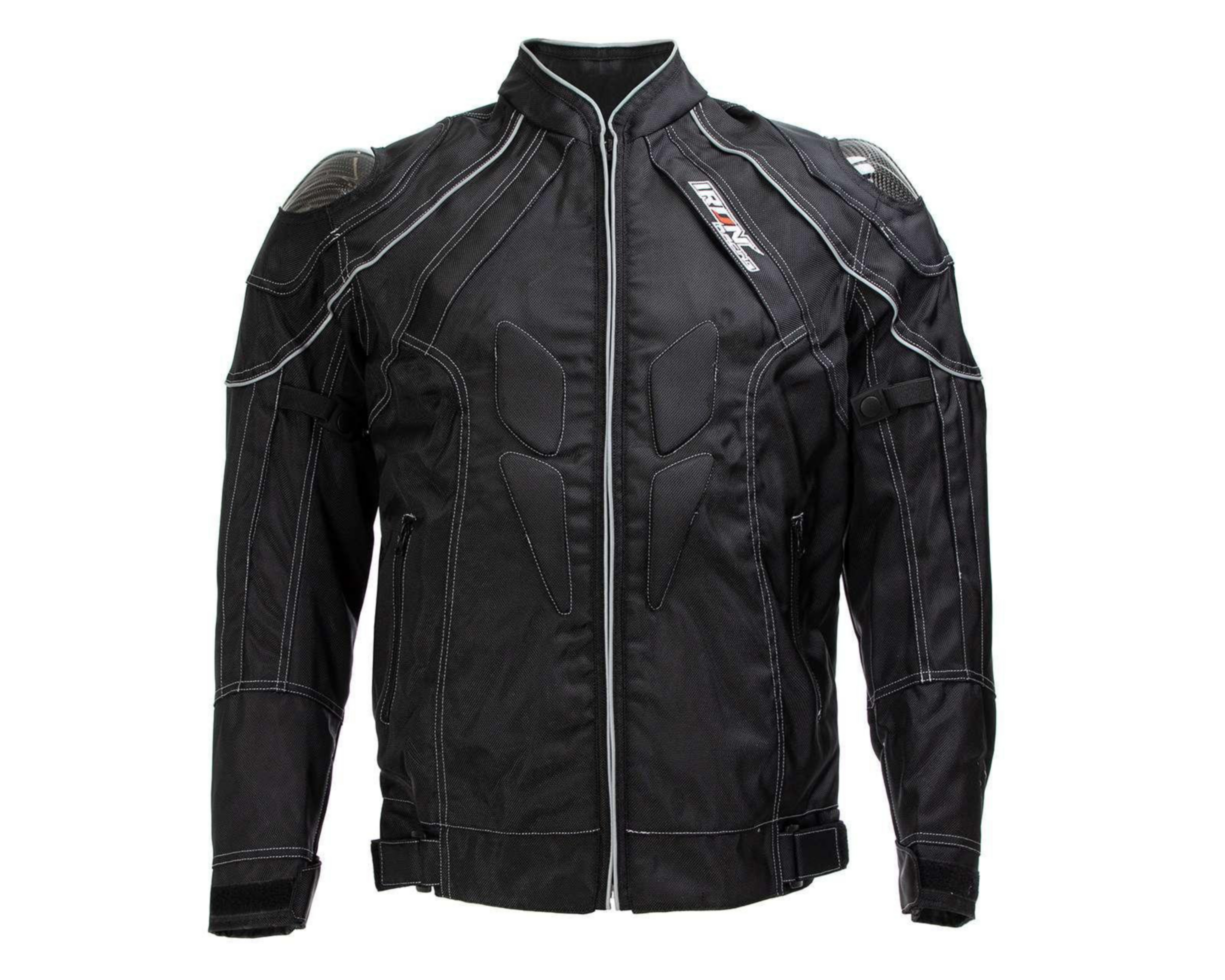 Chamarra para Motociclista Iron Racing Grande color Negro