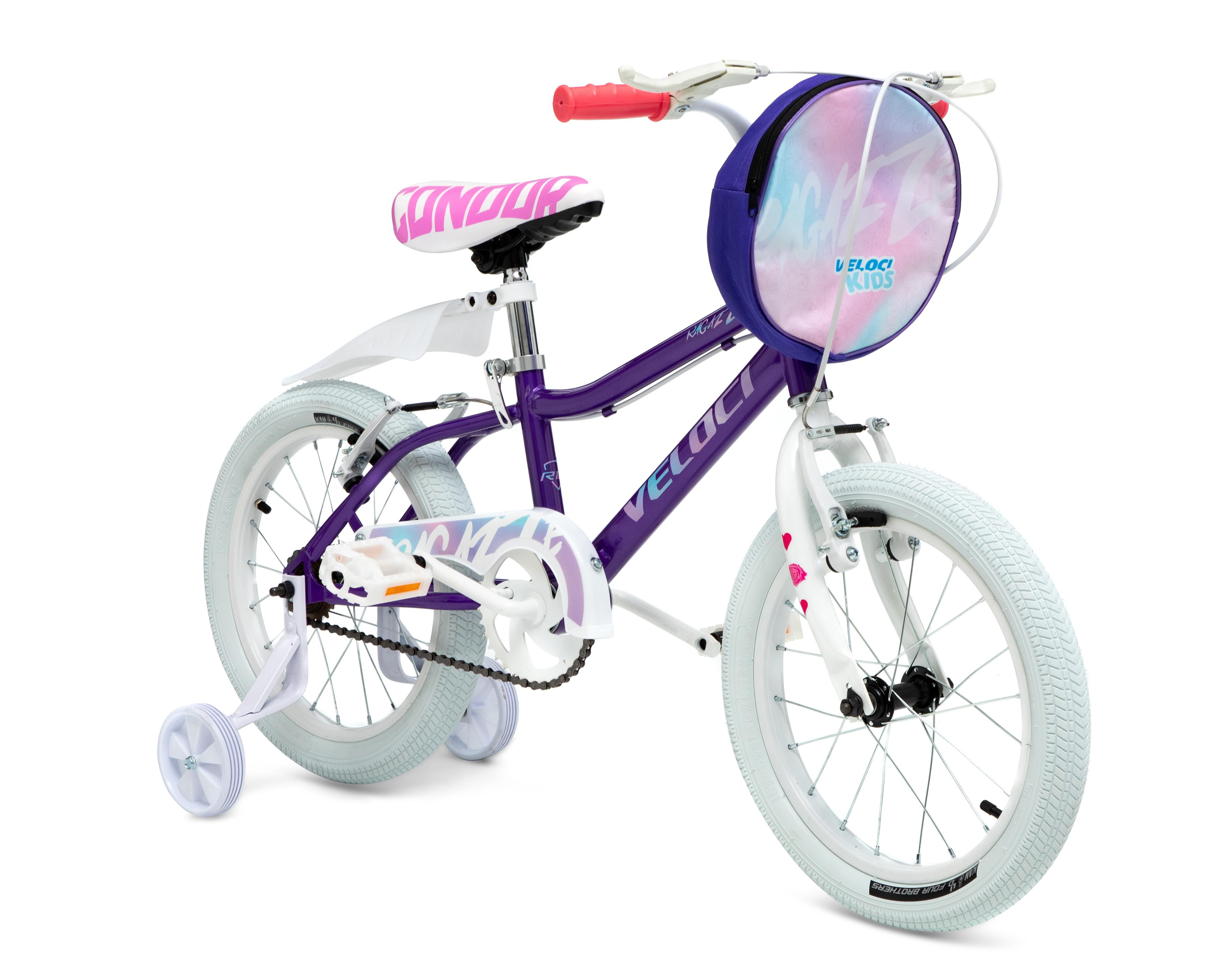 Foto 2 pulgar | Bicicleta Infantil Veloci Ragazze Rodada 16 Morada