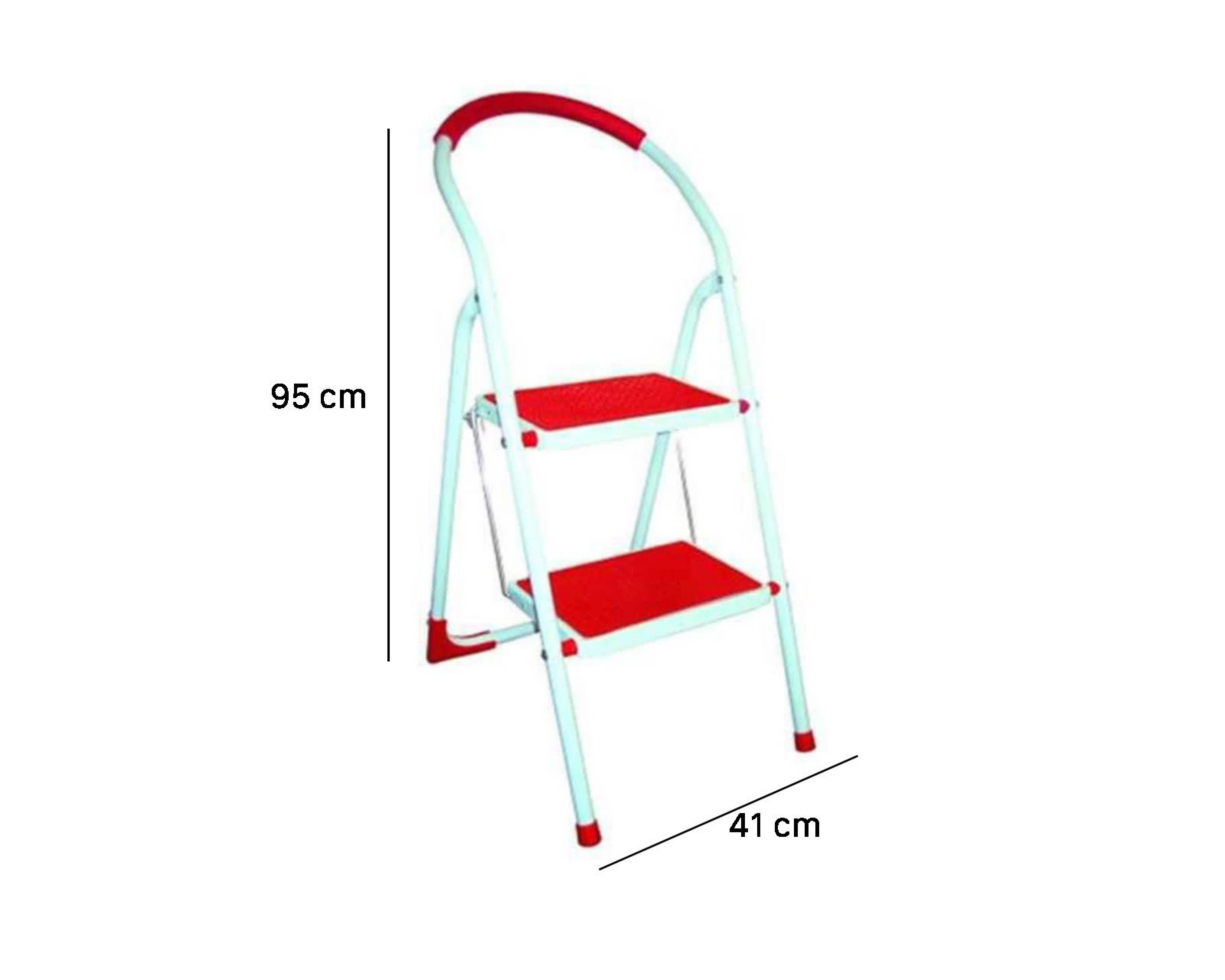 Foto 4 pulgar | Escalera de Tijera 2 Peldaños 706799