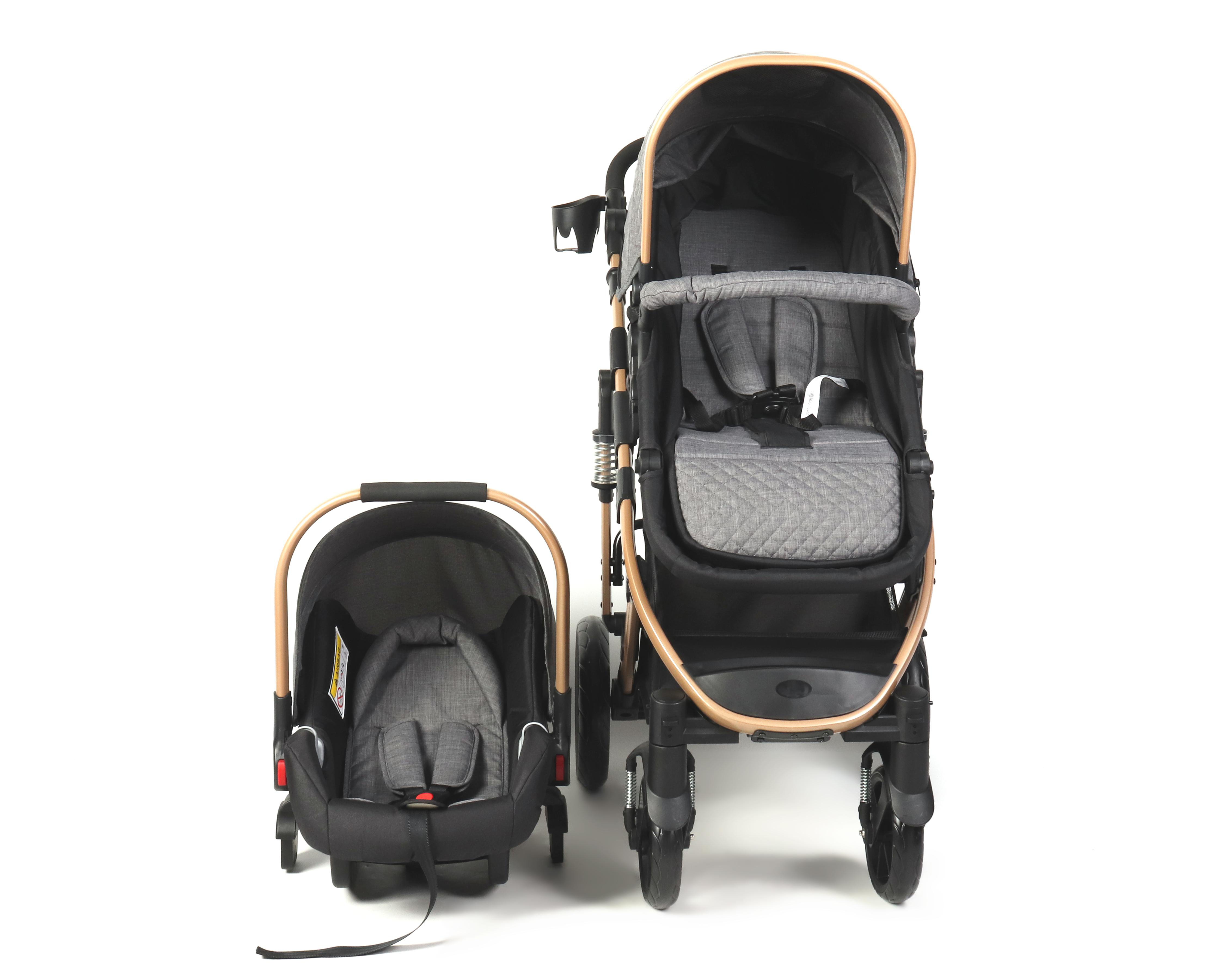 Foto 3 pulgar | Sistema de Viaje Prinsel Quest Gold Reversible Gris