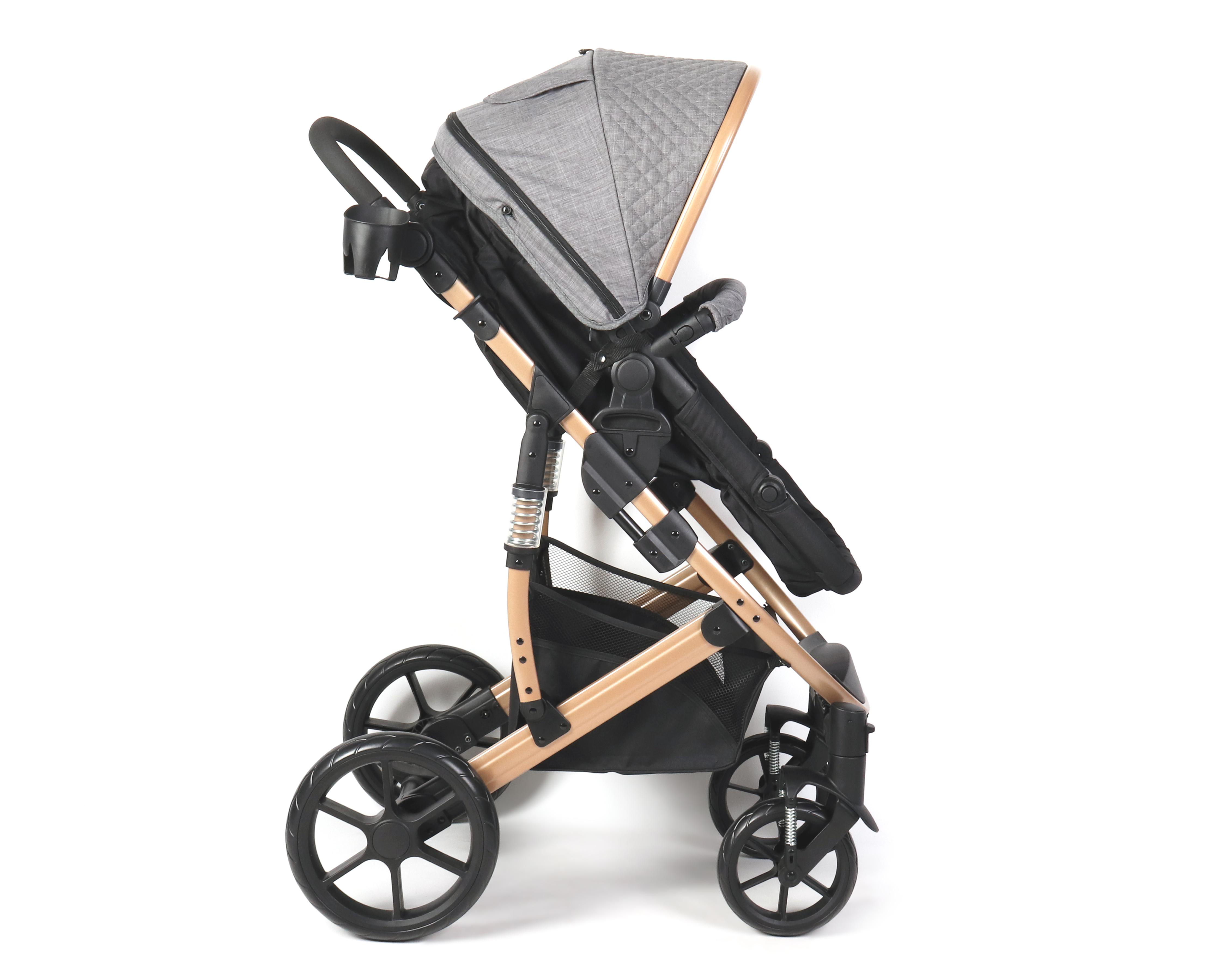 Foto 4 pulgar | Sistema de Viaje Prinsel Quest Gold Reversible Gris