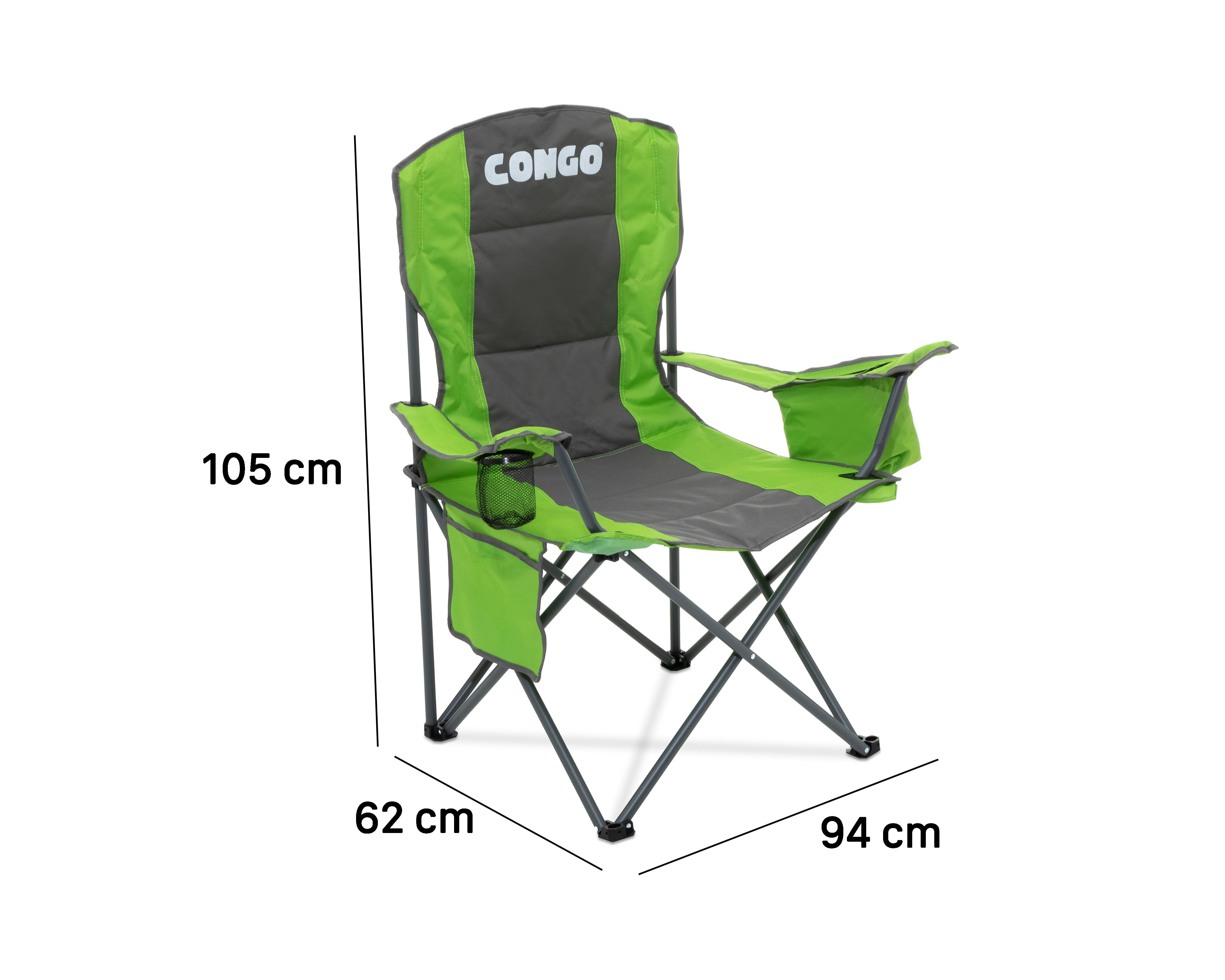 Foto 7 pulgar | Silla Plegable para Camping Congo Verde