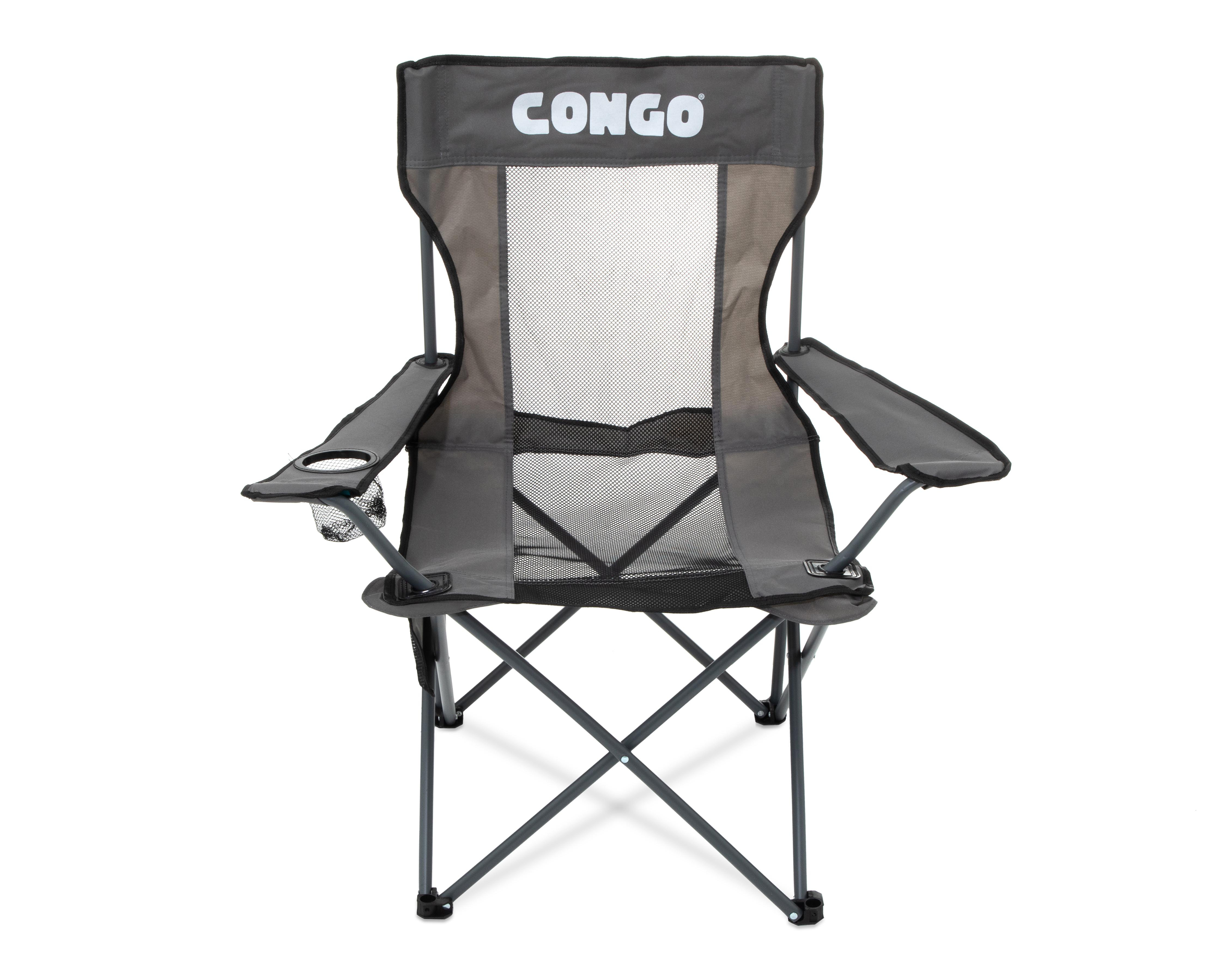 Foto 3 pulgar | Silla Plegable para Camping Congo Gris