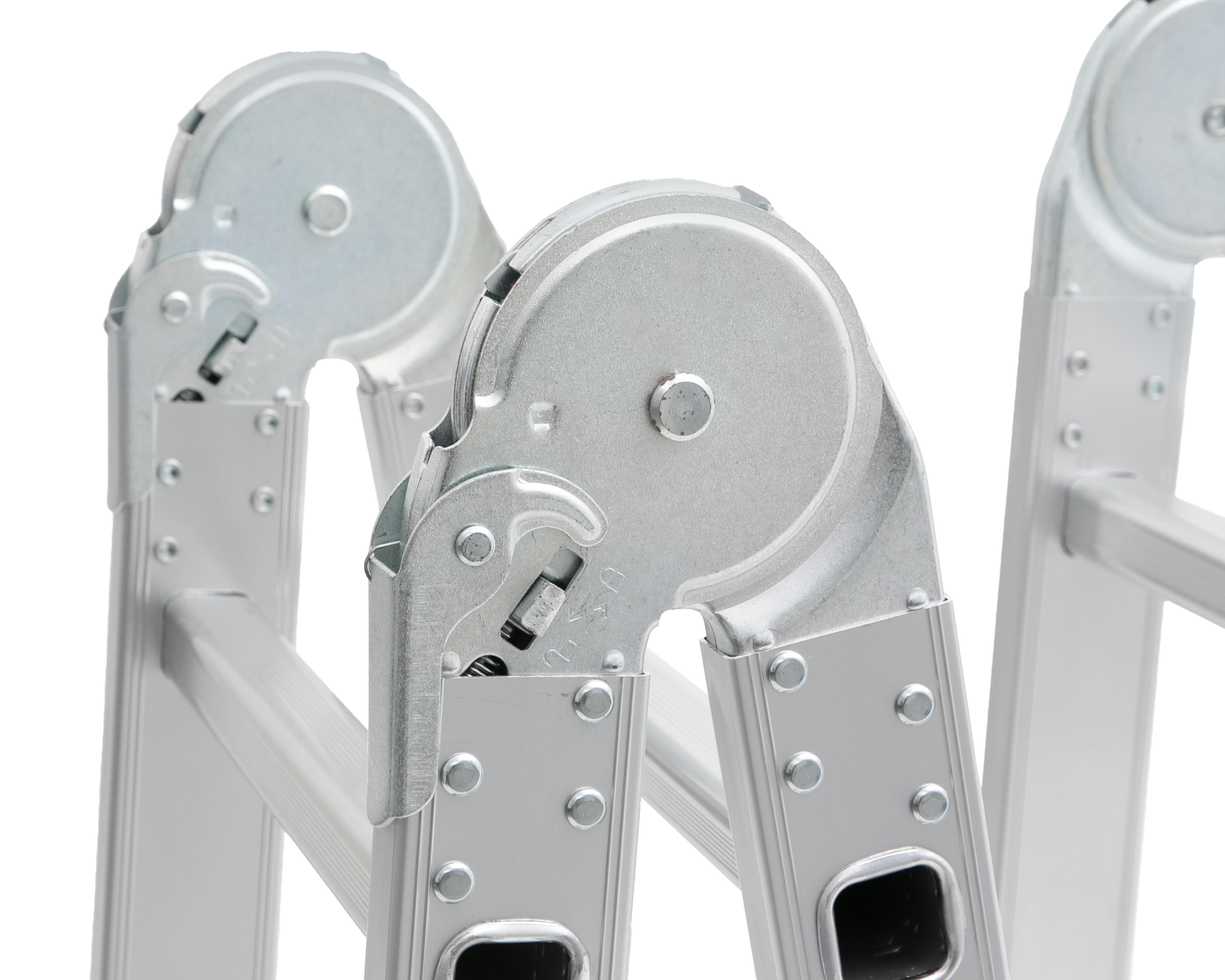 Foto 4 pulgar | Escalera Brave Aluminio 12 Escalones