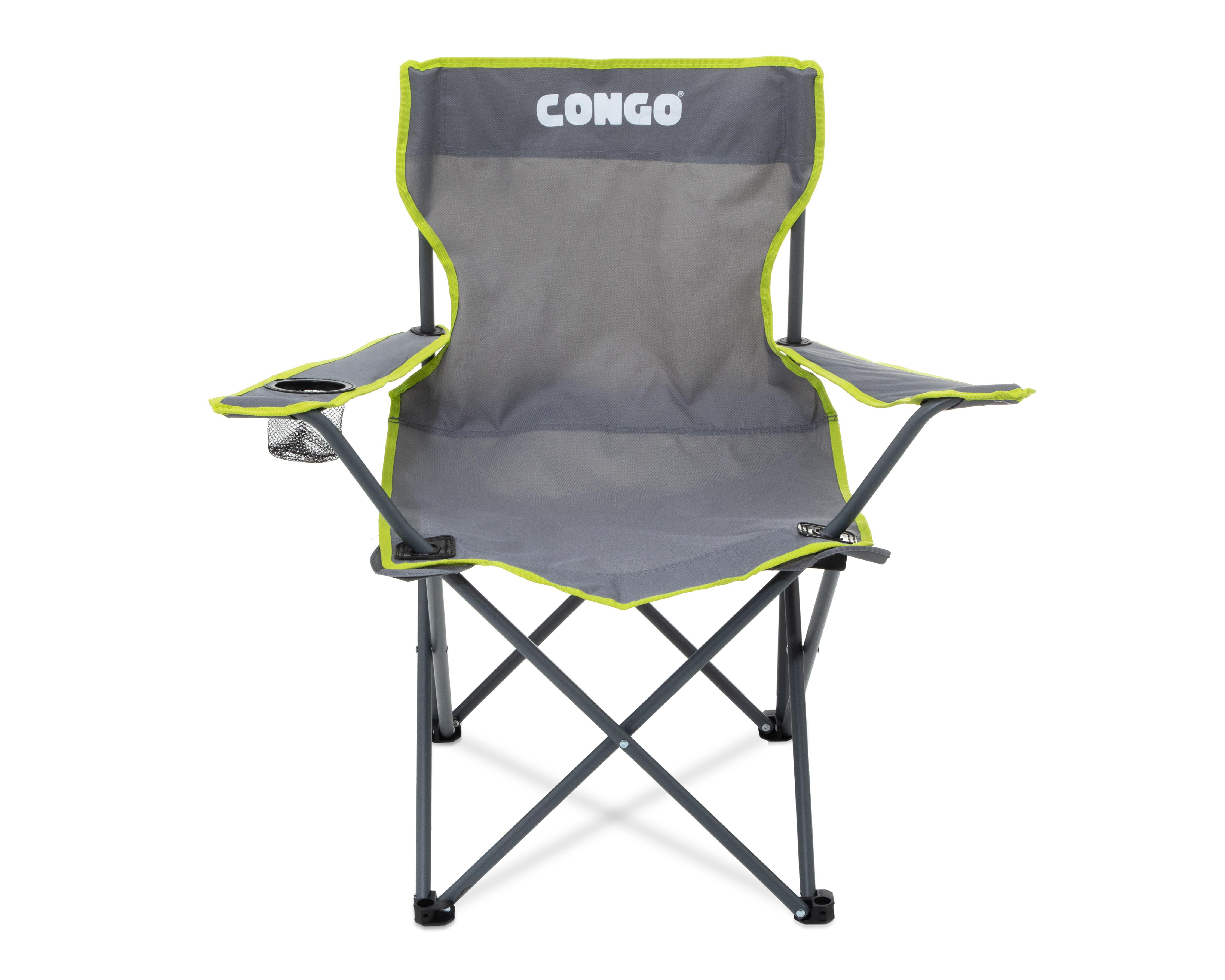 Foto 3 pulgar | Silla Plegable para Camping Congo Gris