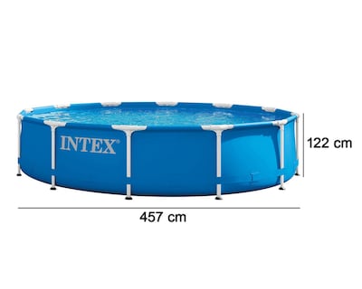 Foto 6 | Alberca Rígida Circular Intex 16805 L 457 x 122 cm