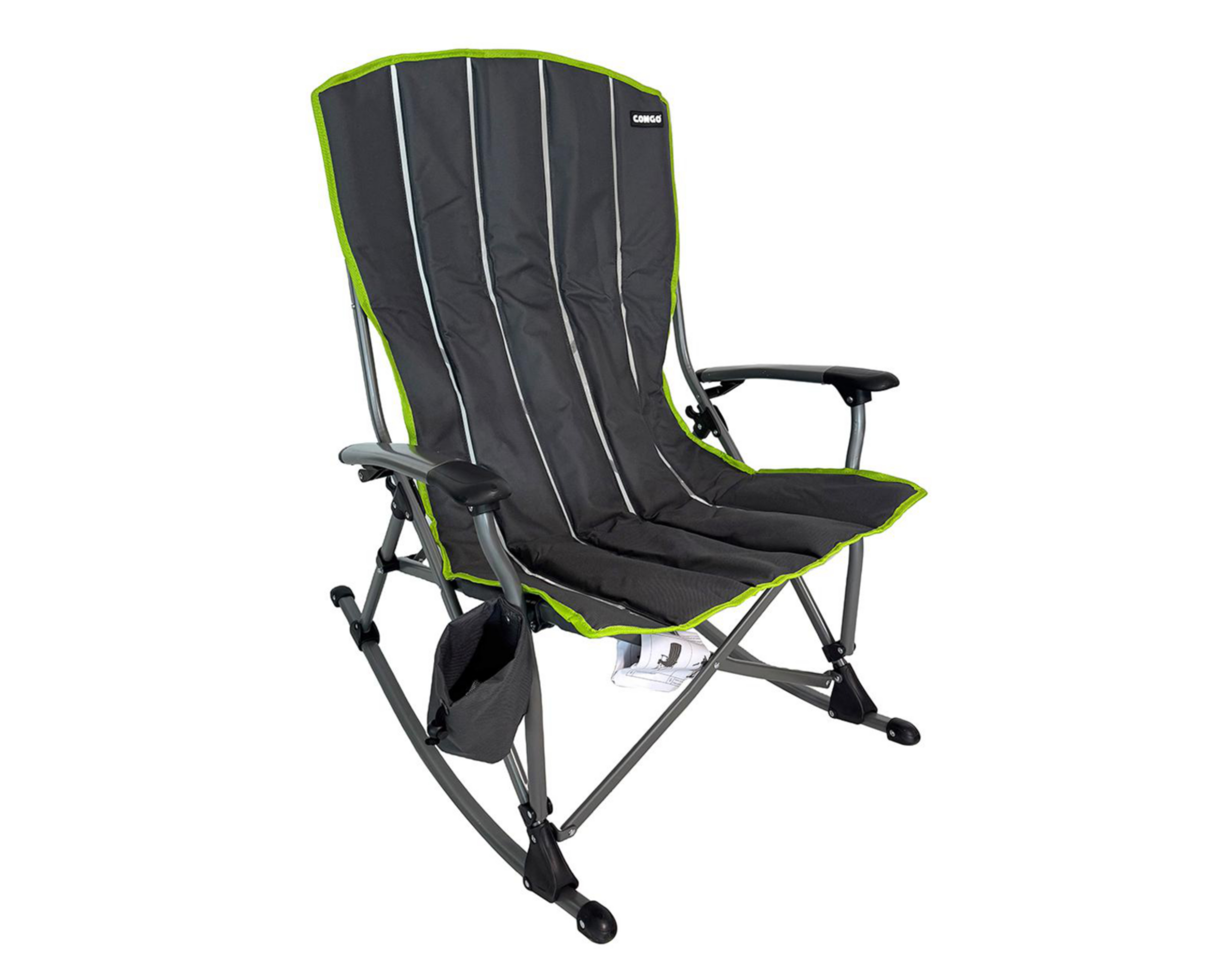 Foto 2 pulgar | Silla Plegable para Camping Congo Negra
