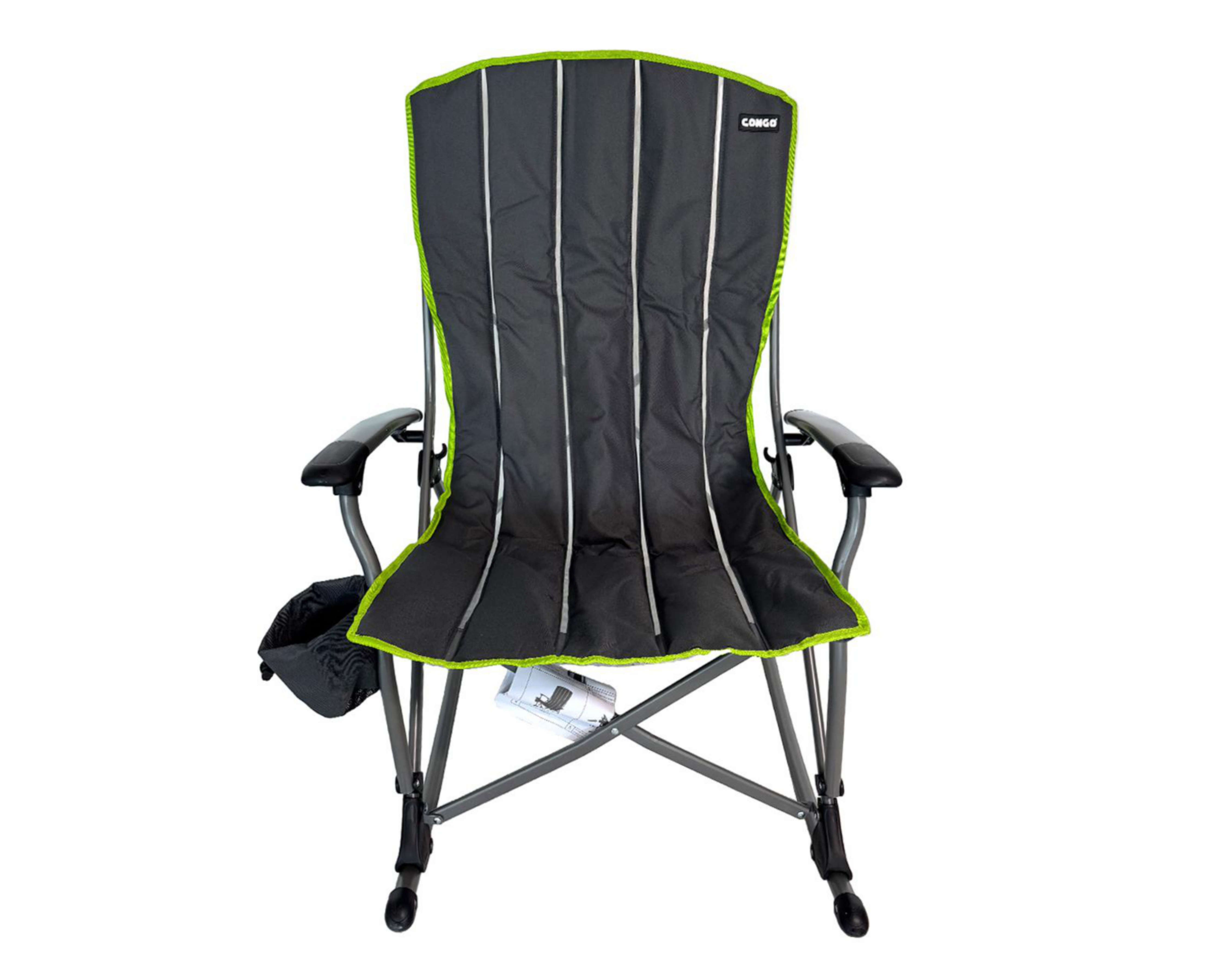 Foto 4 pulgar | Silla Plegable para Camping Congo Negra
