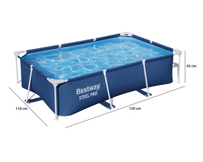 Foto 6 | Alberca Rígida Rectangular Bestway 690 L 150 x 110 x 42 cm