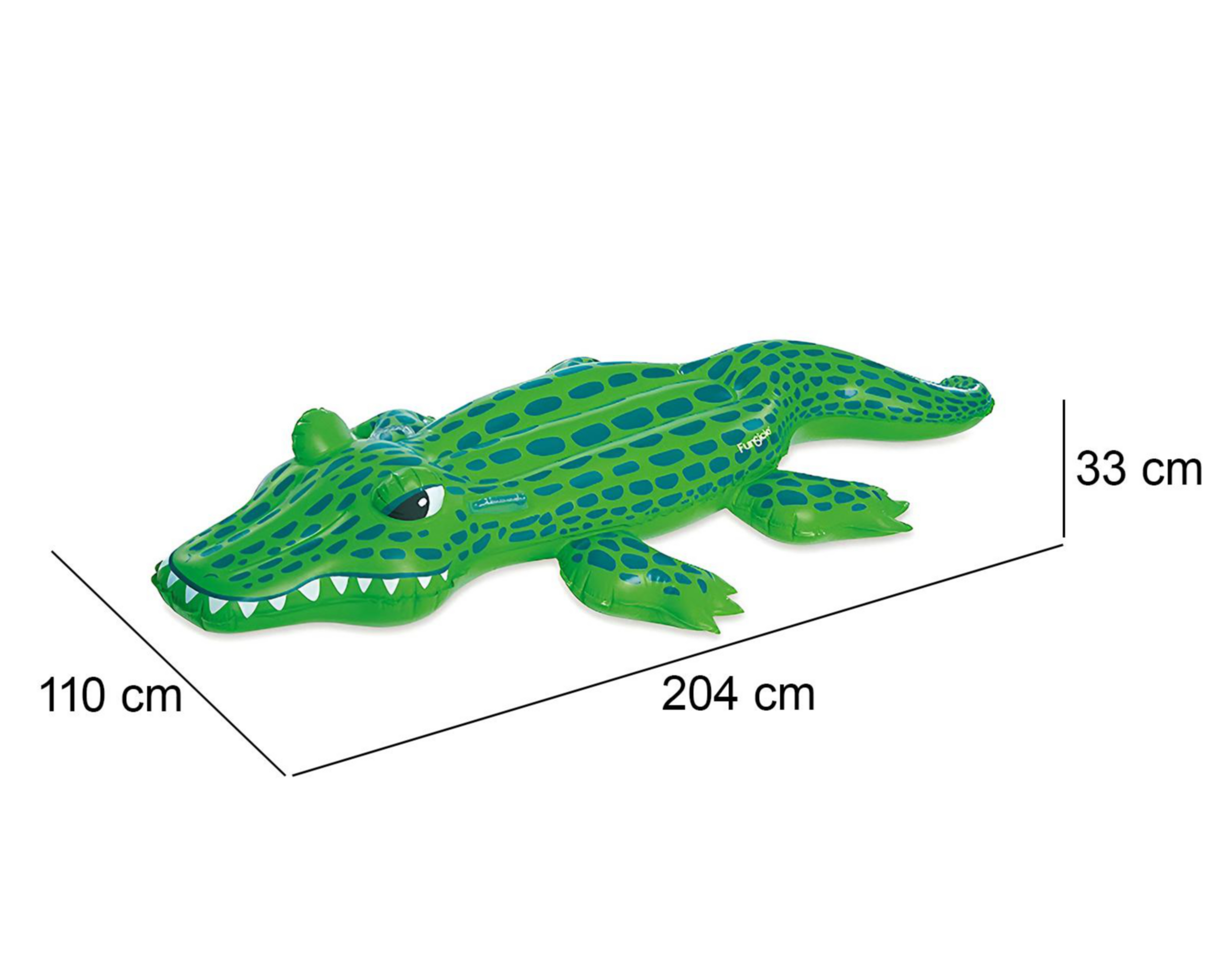Foto 3 | Flotador para Alberca Funsicle Cocodrilo
