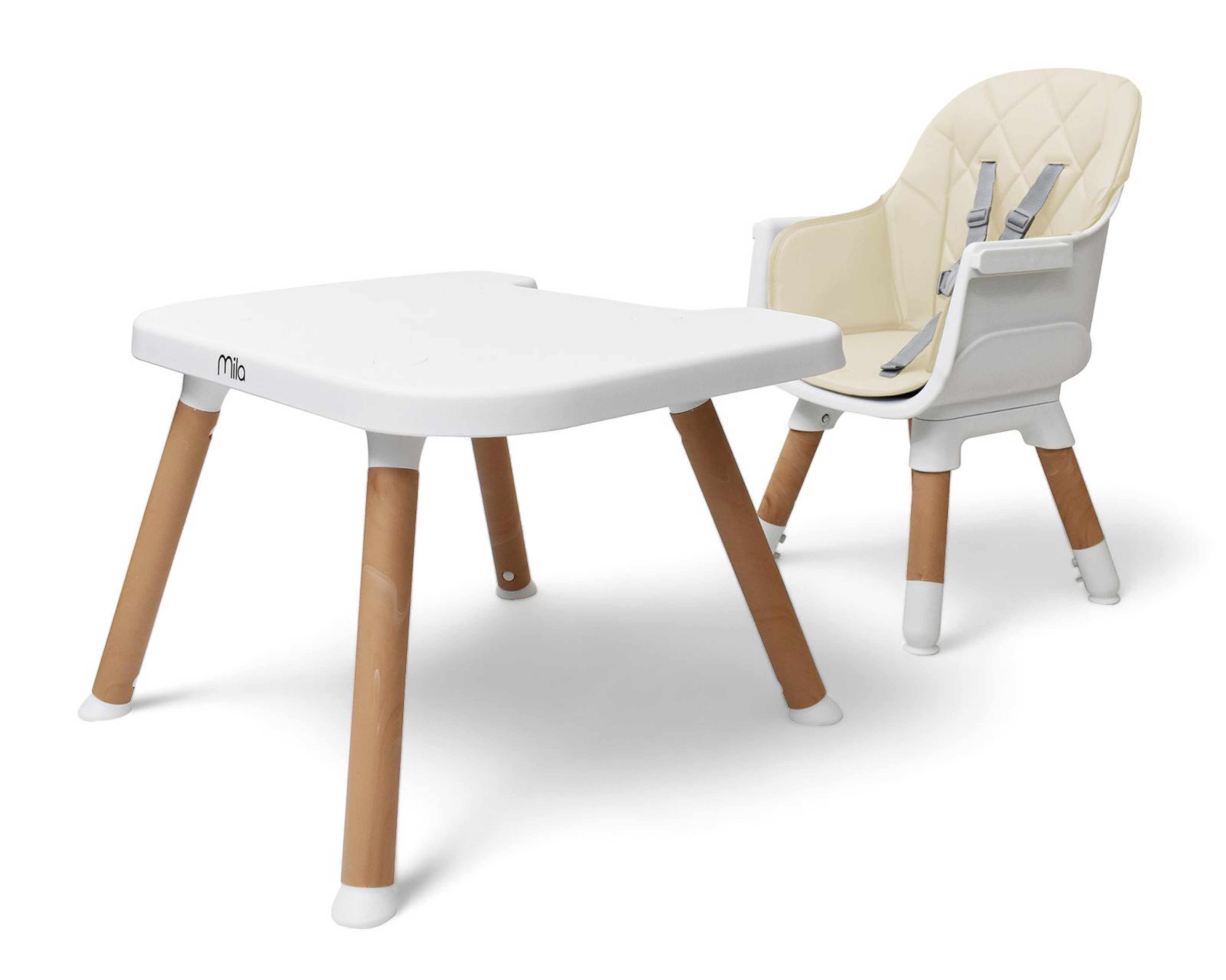Foto 5 pulgar | Silla Alta Convertible Infanti Mila Blanca