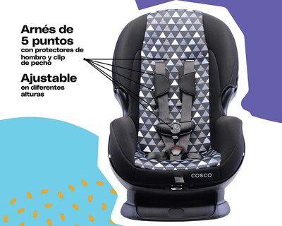 Foto 4 | Autoasiento Cosco Scenata Negro