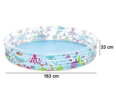 Foto 7 | Alberca Inflable Circular Bestway 480 L 183 x 33 cm