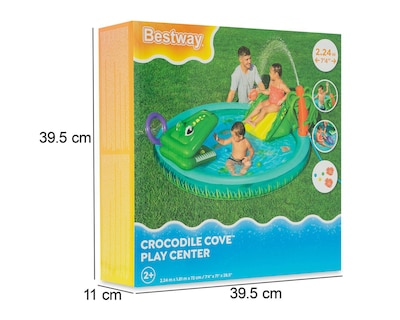 Foto 5 | Alberca Inflable Ovalada Bestway 210 L 224 x 181 x 72 cm