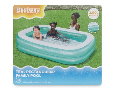 Foto 4 | Alberca Infantil Inflable Rectangular Bestway 450 L 200 x 146 x 48 cm