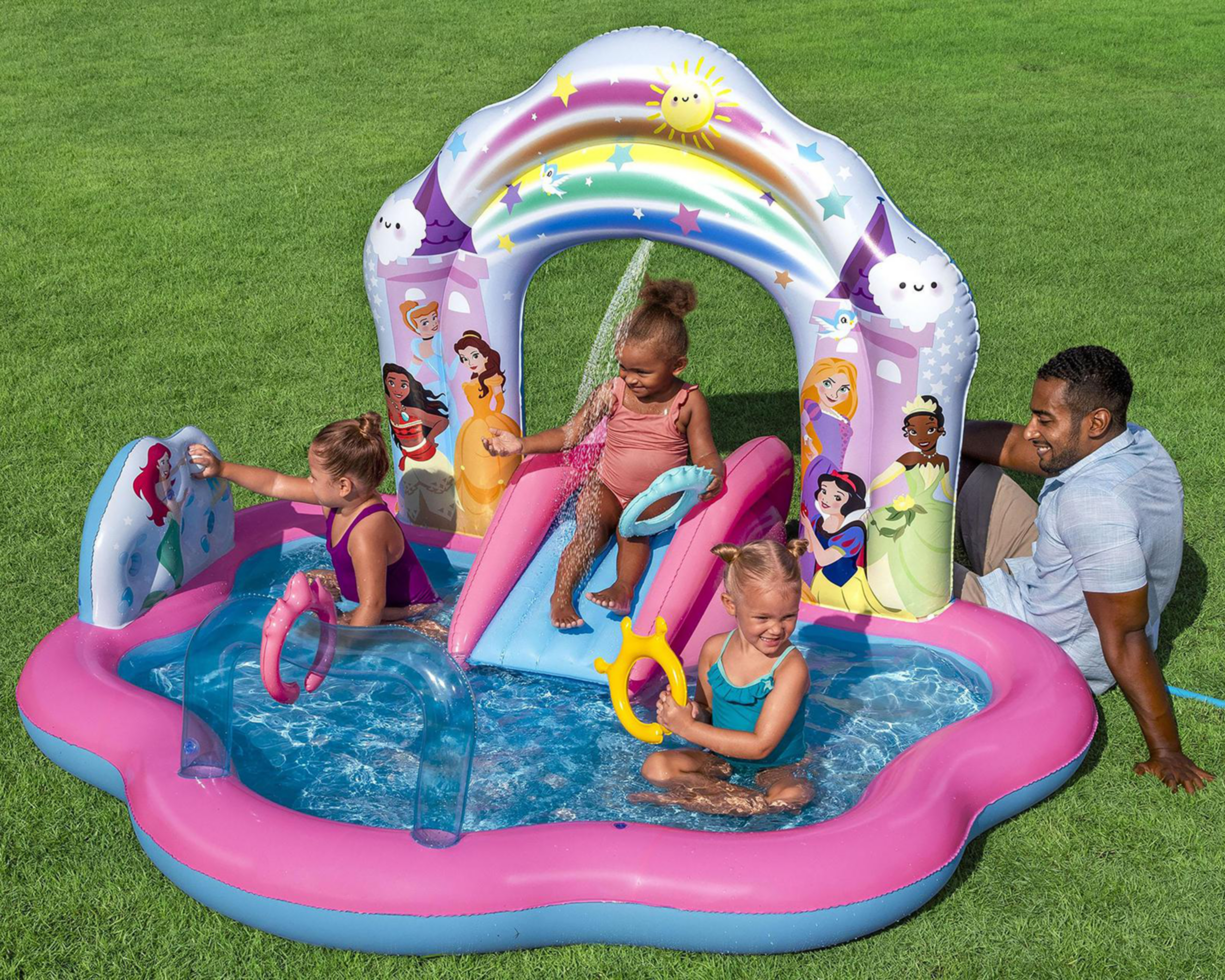 Foto 5 pulgar | Alberca Inflable Irregular Bestway 160 L 221 x 193 x 140 cm