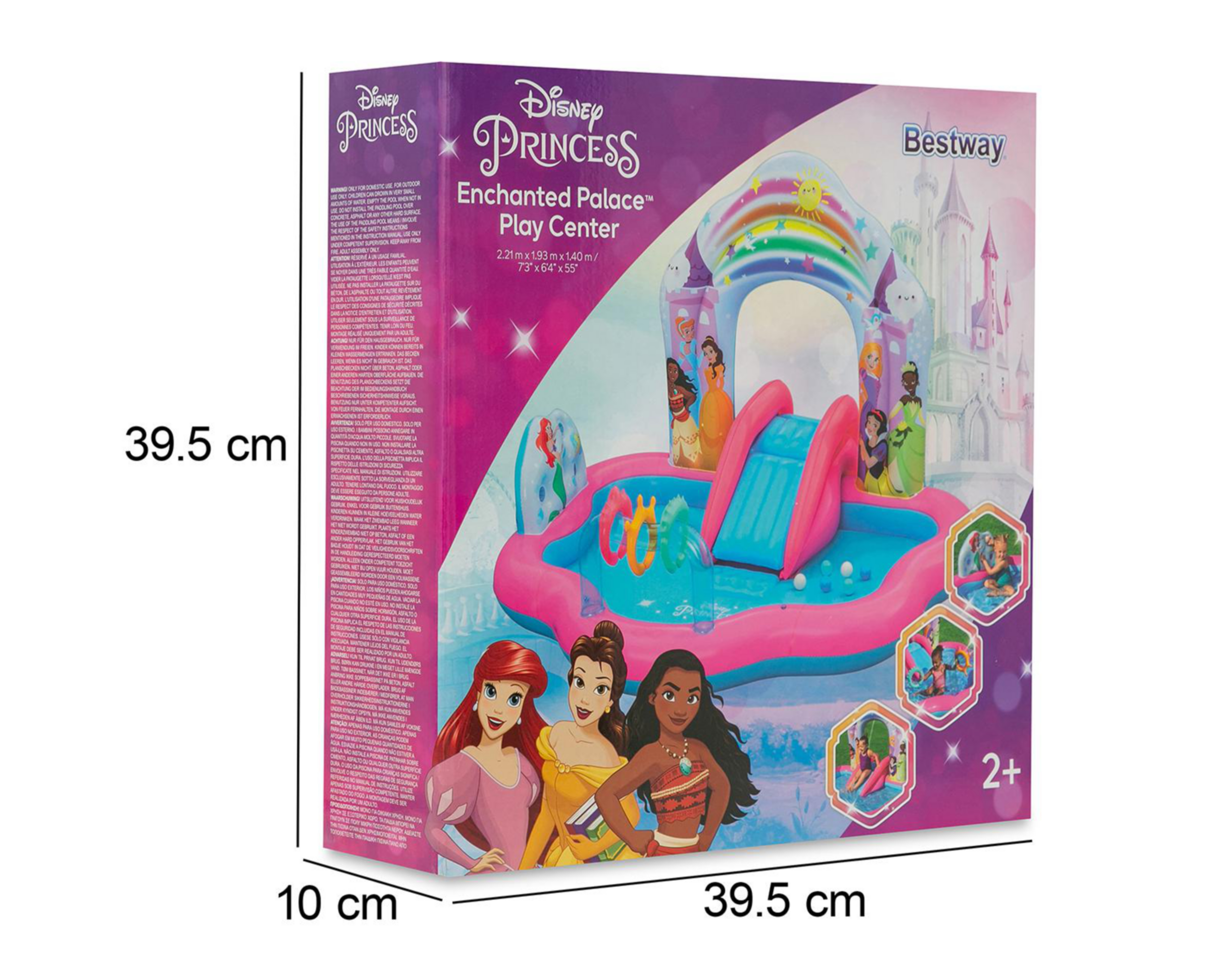 Foto 7 pulgar | Alberca Inflable Irregular Bestway 160 L 221 x 193 x 140 cm