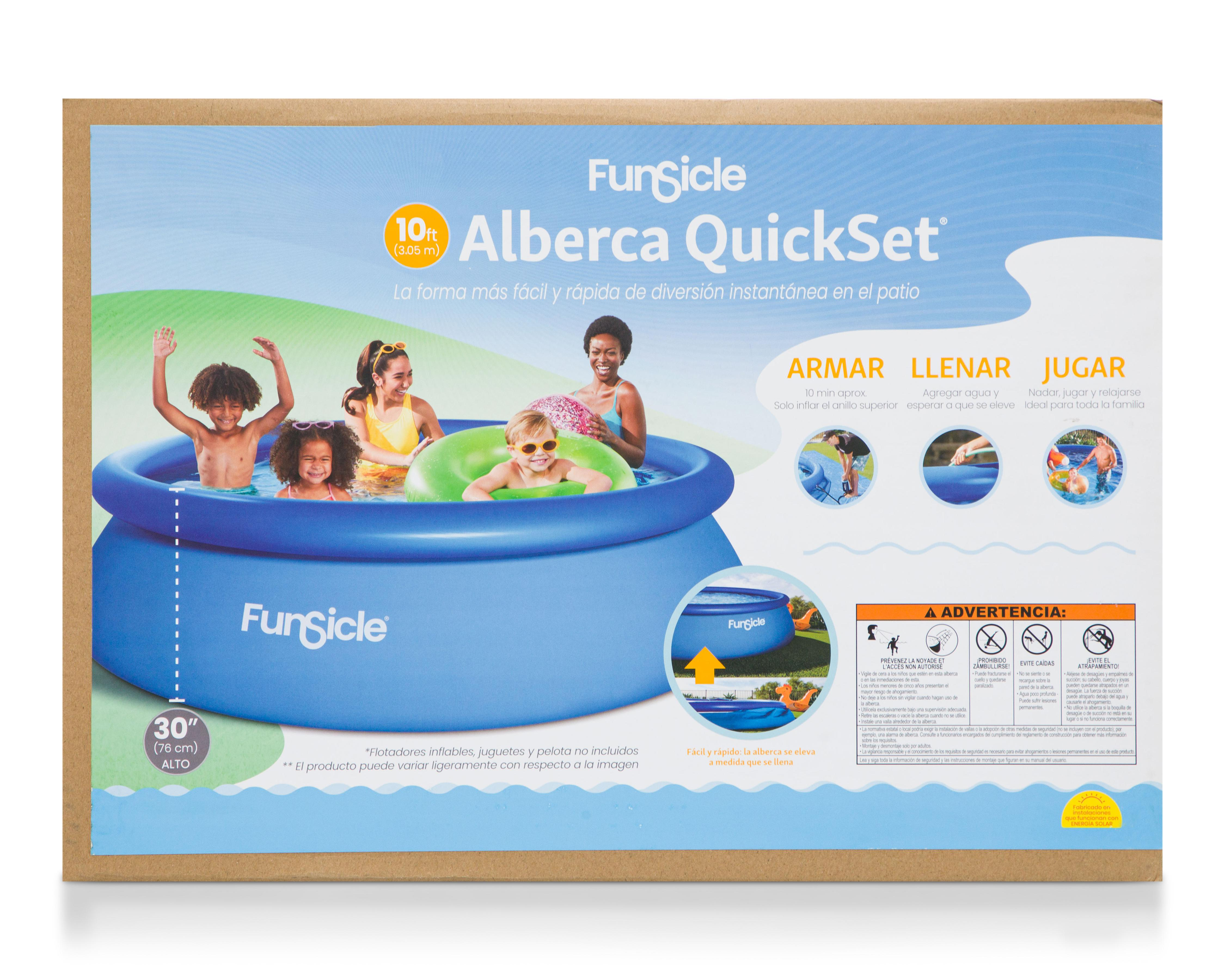 Foto 2 pulgar | Alberca Infantil Inflable Circular Funsicle 3,982 l 305 x 76 x 244 cm