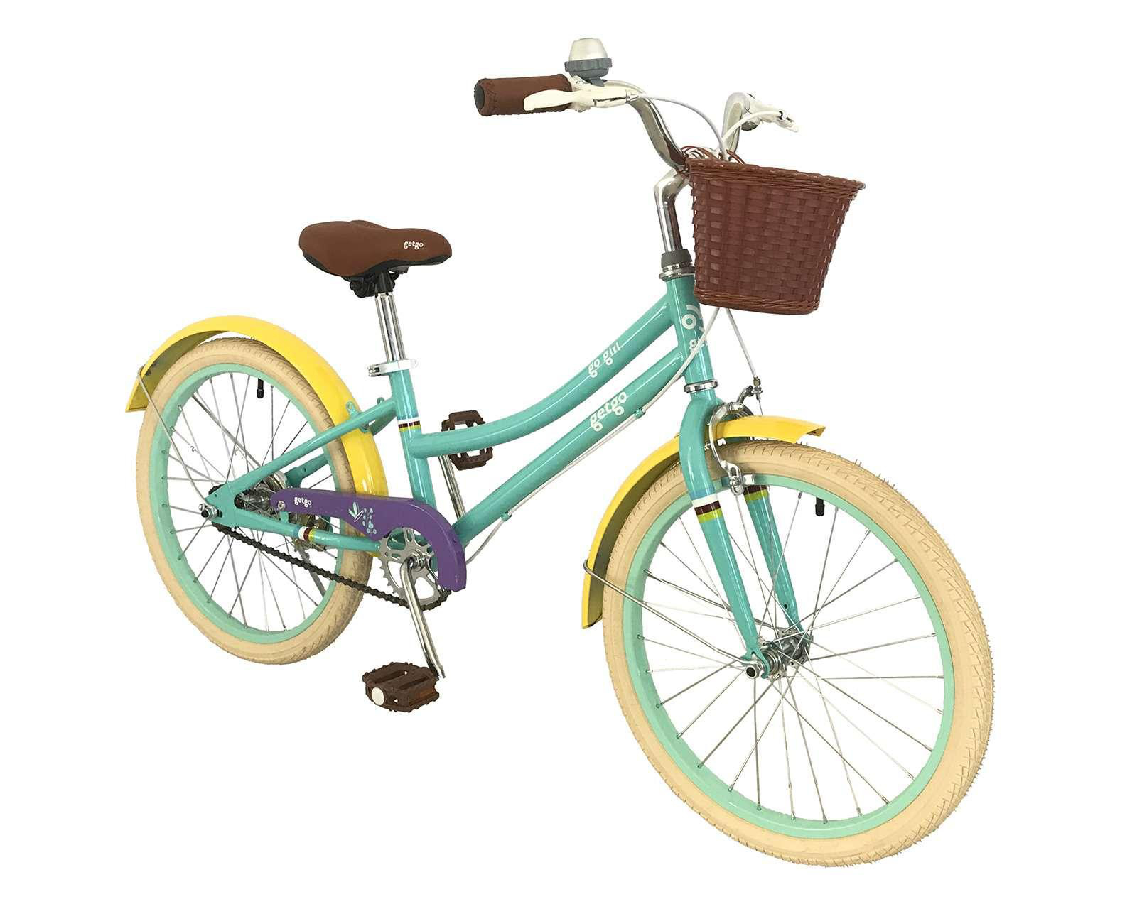 Foto 3 pulgar | Bicicleta Urbana GETGO Go Girl 20" Azul