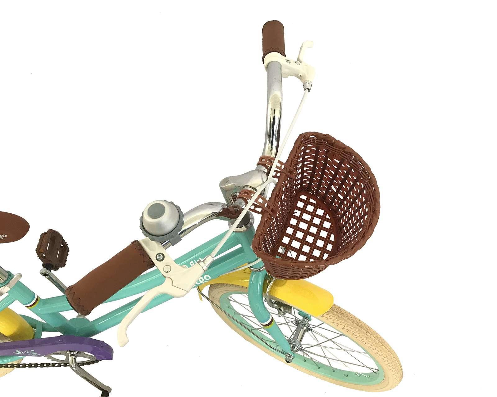 Foto 5 pulgar | Bicicleta Urbana GETGO Go Girl 20" Azul
