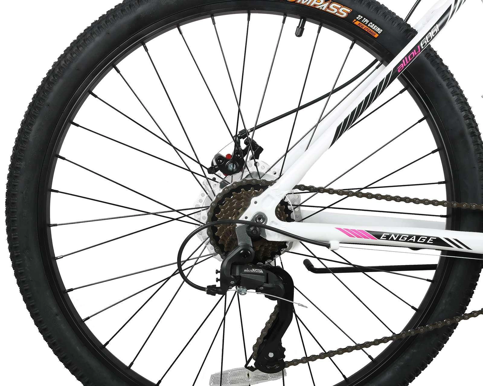 Foto 5 pulgar | Bicicleta de Montaña GL Engage 26" Blanco/Rosa