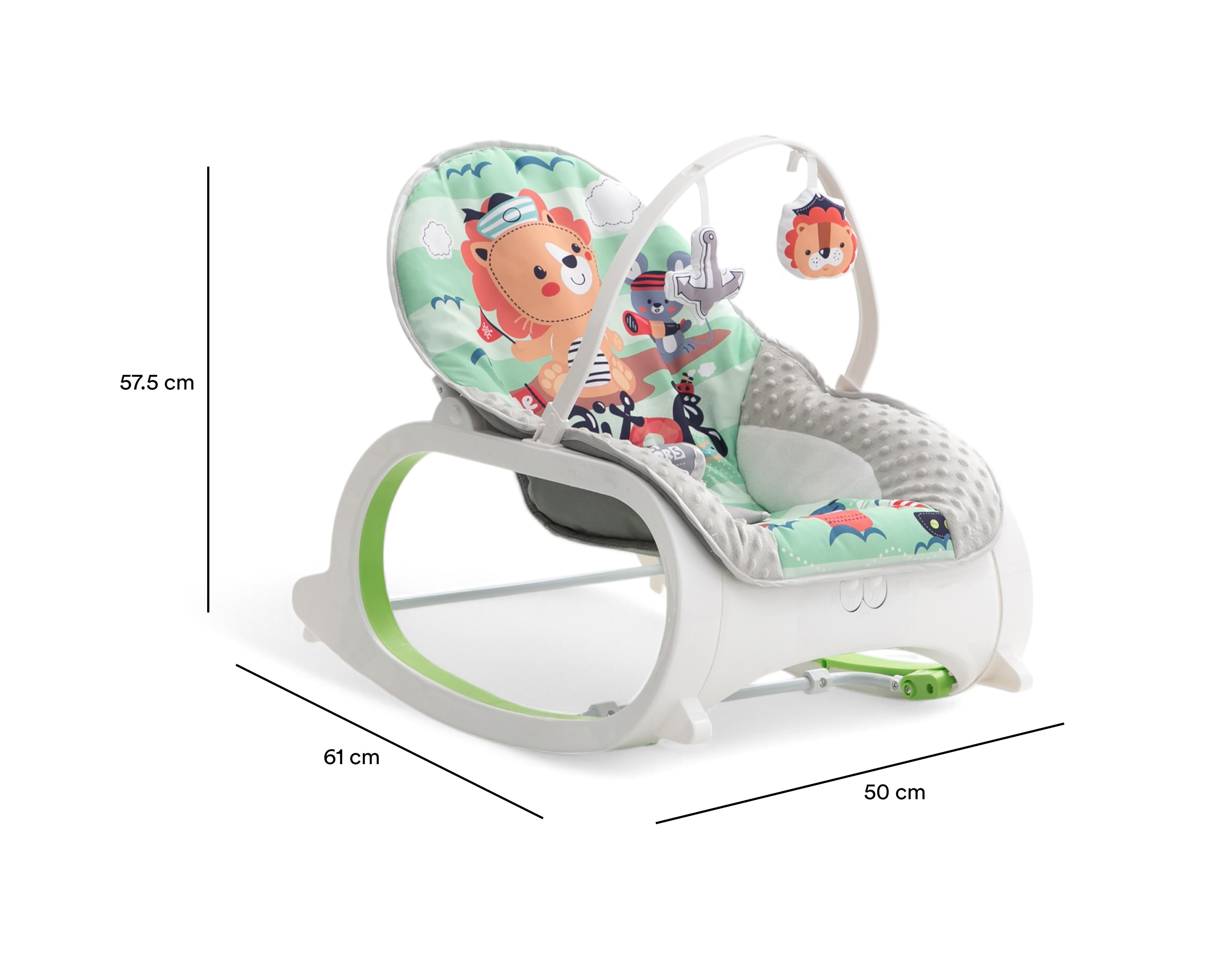 Foto 6 | Bouncer Baby Colors Ginny Gris