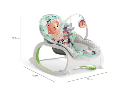 Foto 6 | Bouncer Baby Colors Ginny Gris