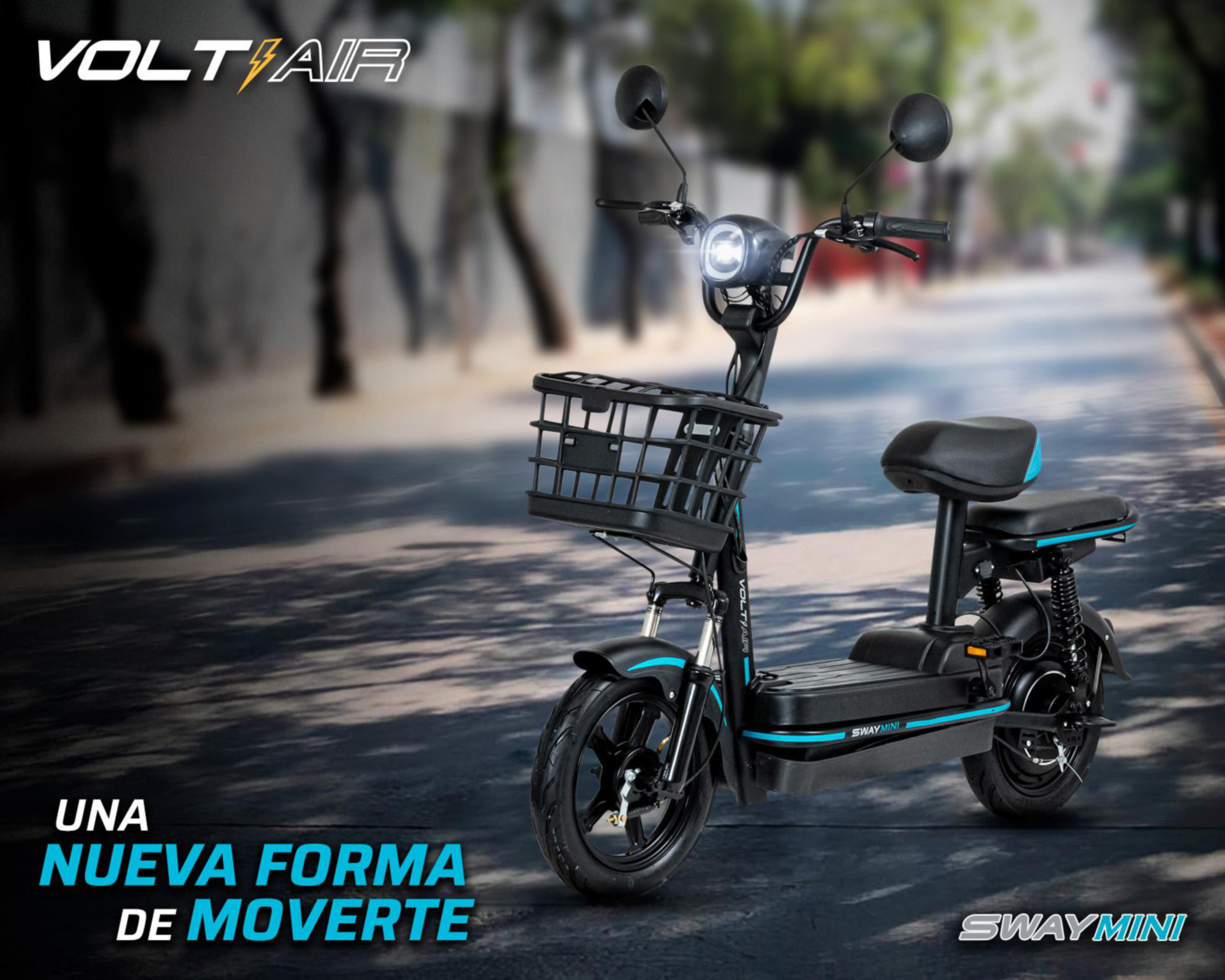 Foto 7 pulgar | Bicimoto Eléctrica Vento Sway Mini Negro