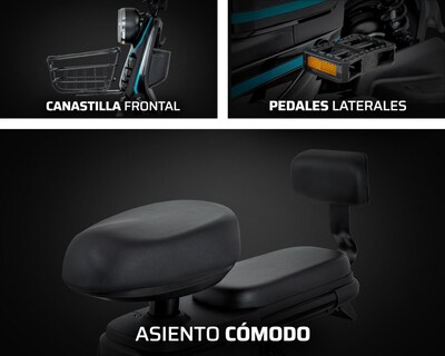 Foto 4 | Bicimoto Eléctrica Vento Sway Max Negro