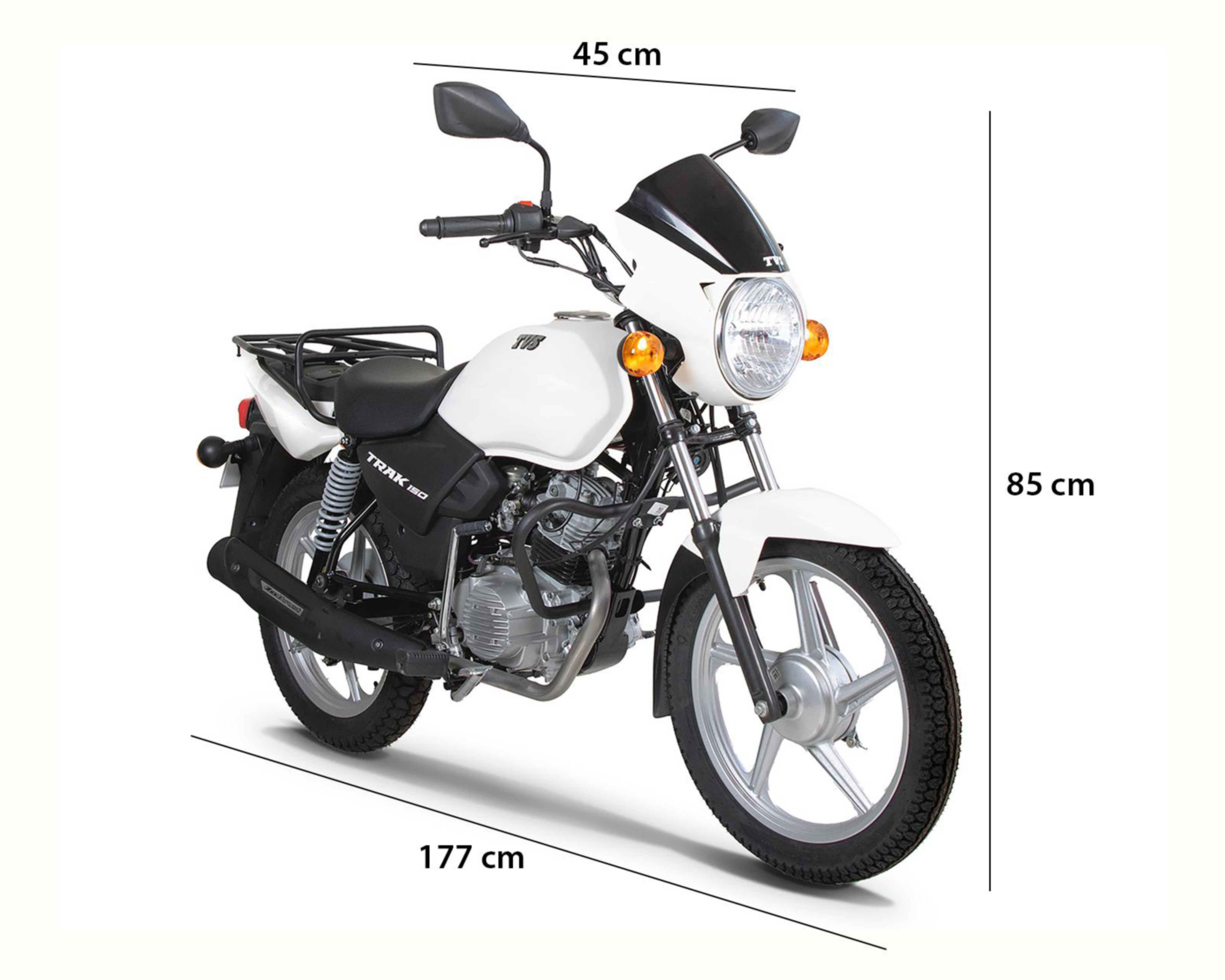 Foto 11 pulgar | Motocicleta TVS Trak 150 cc 2025
