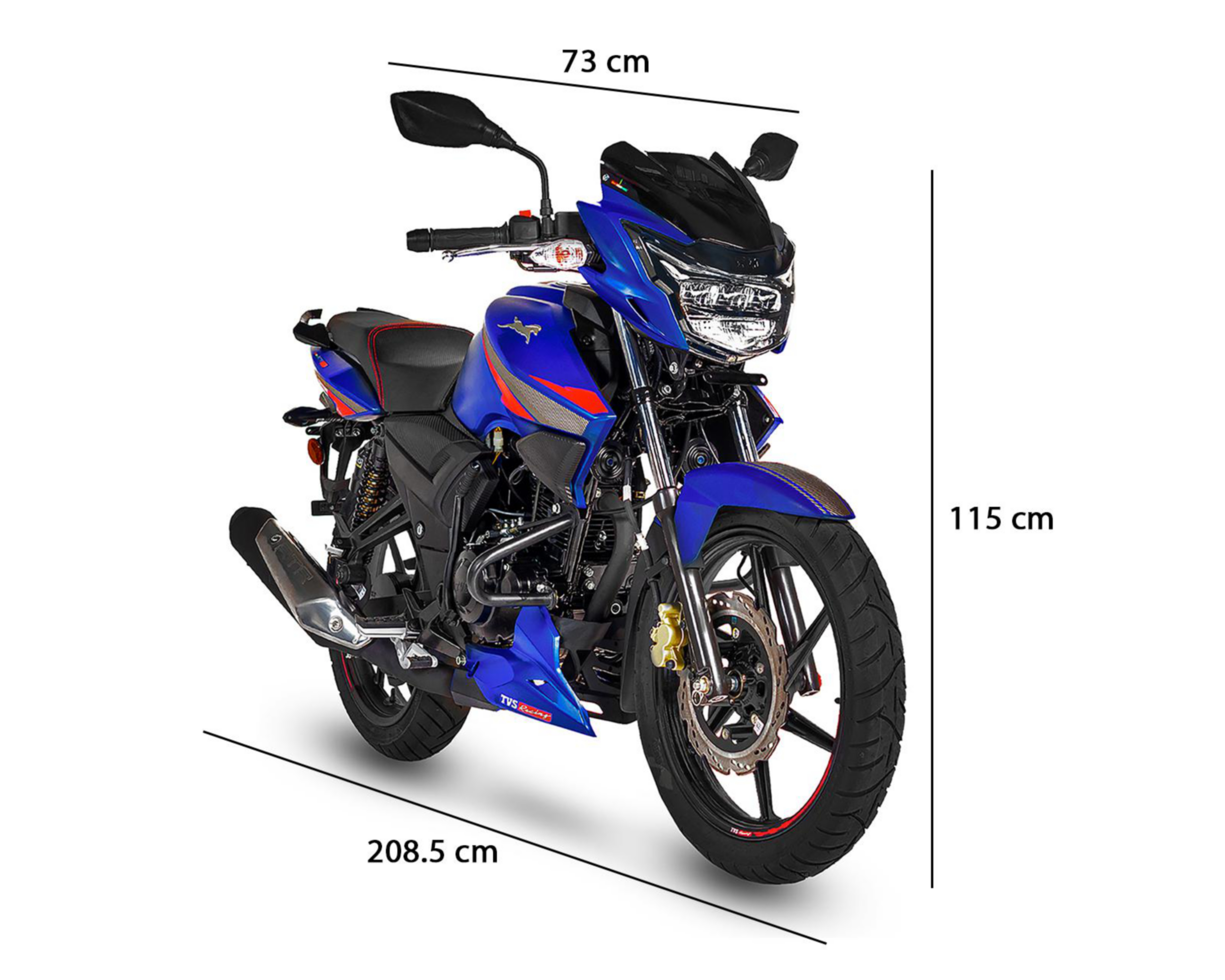 Foto 10 | Motocicleta TVS Apache RTR 160 cc 2025