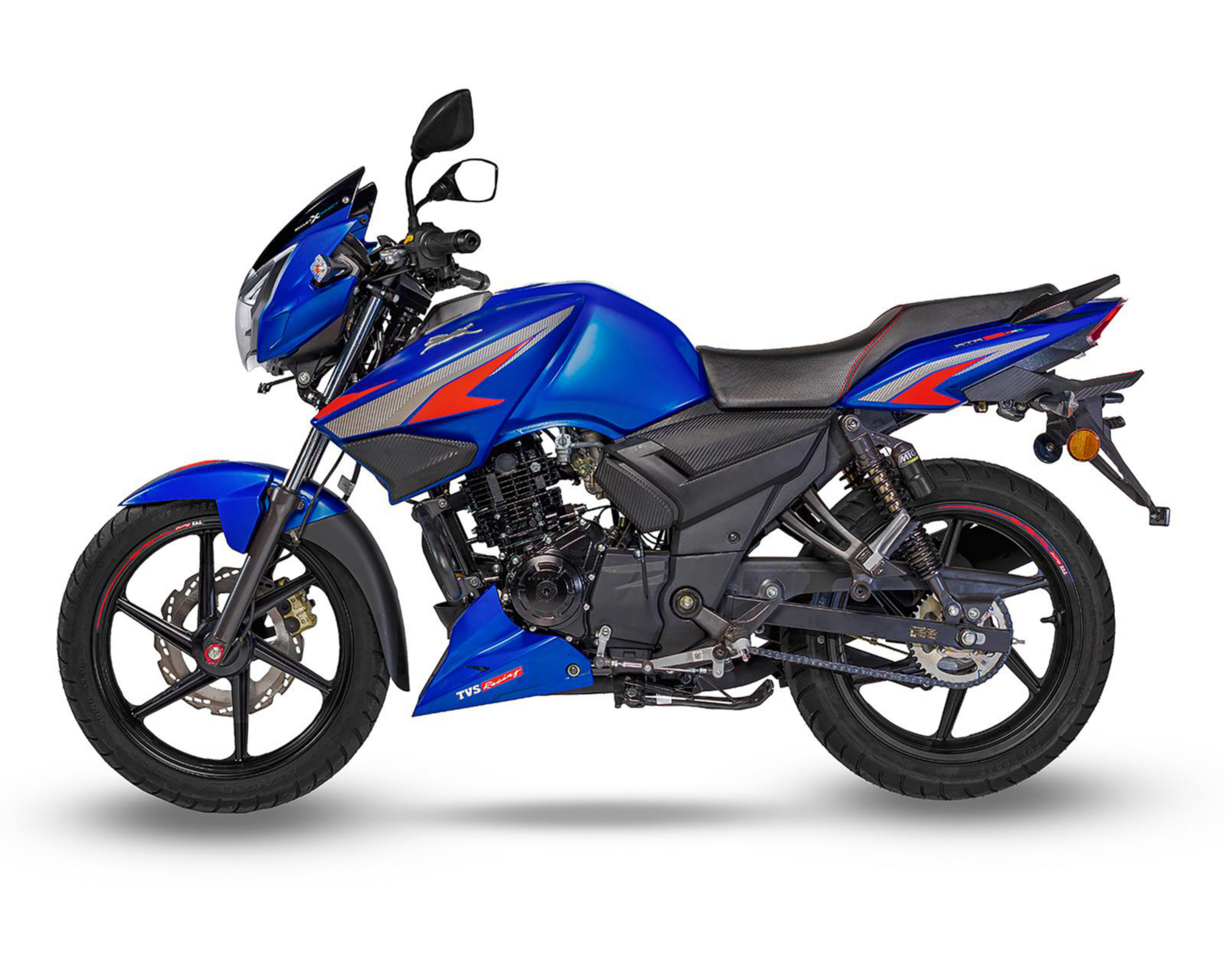 Foto 4 pulgar | Motocicleta TVS Apache RTR 160 cc 2025