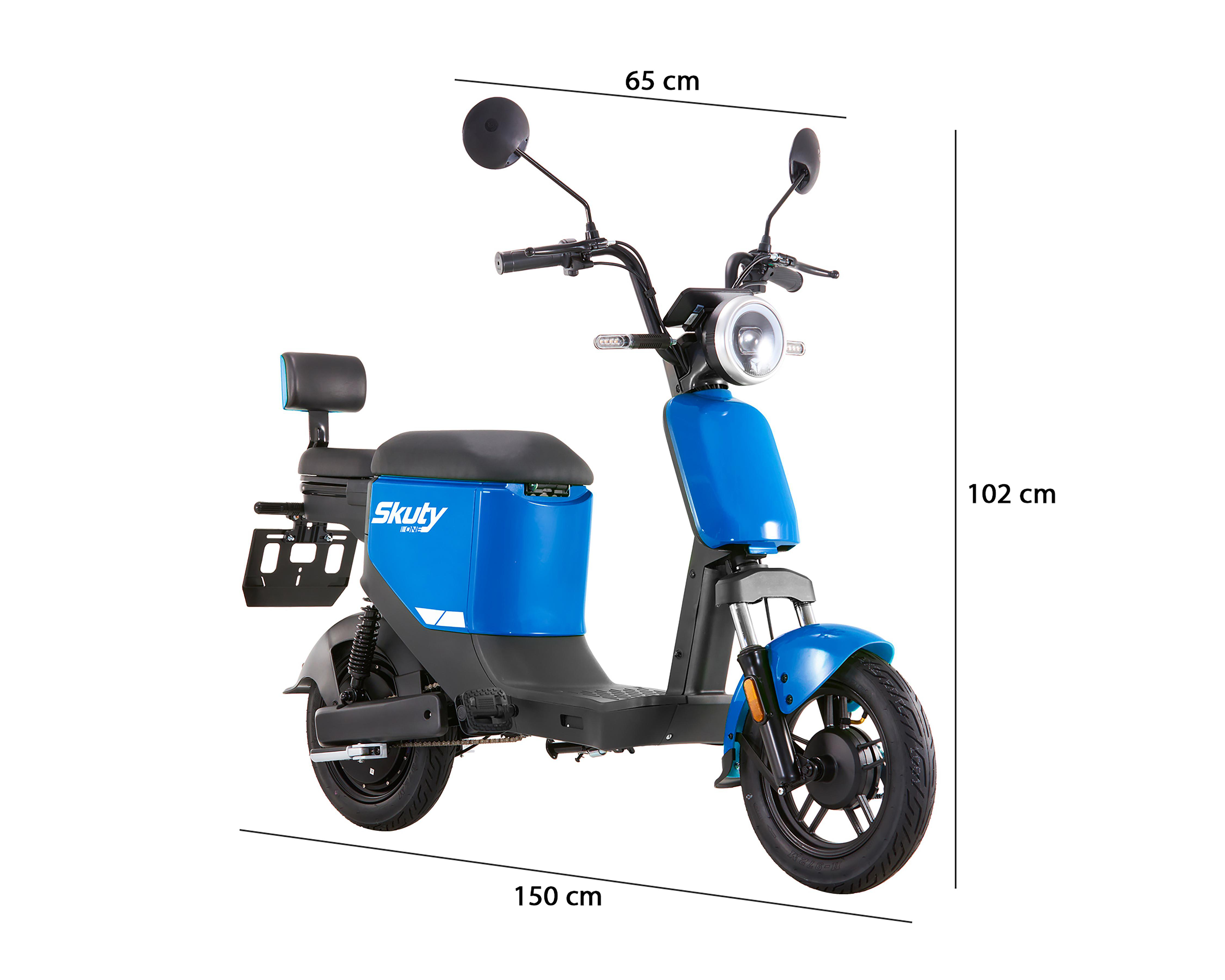 Foto 5 pulgar | Moto Eléctrica Yadea Skuty One 2025