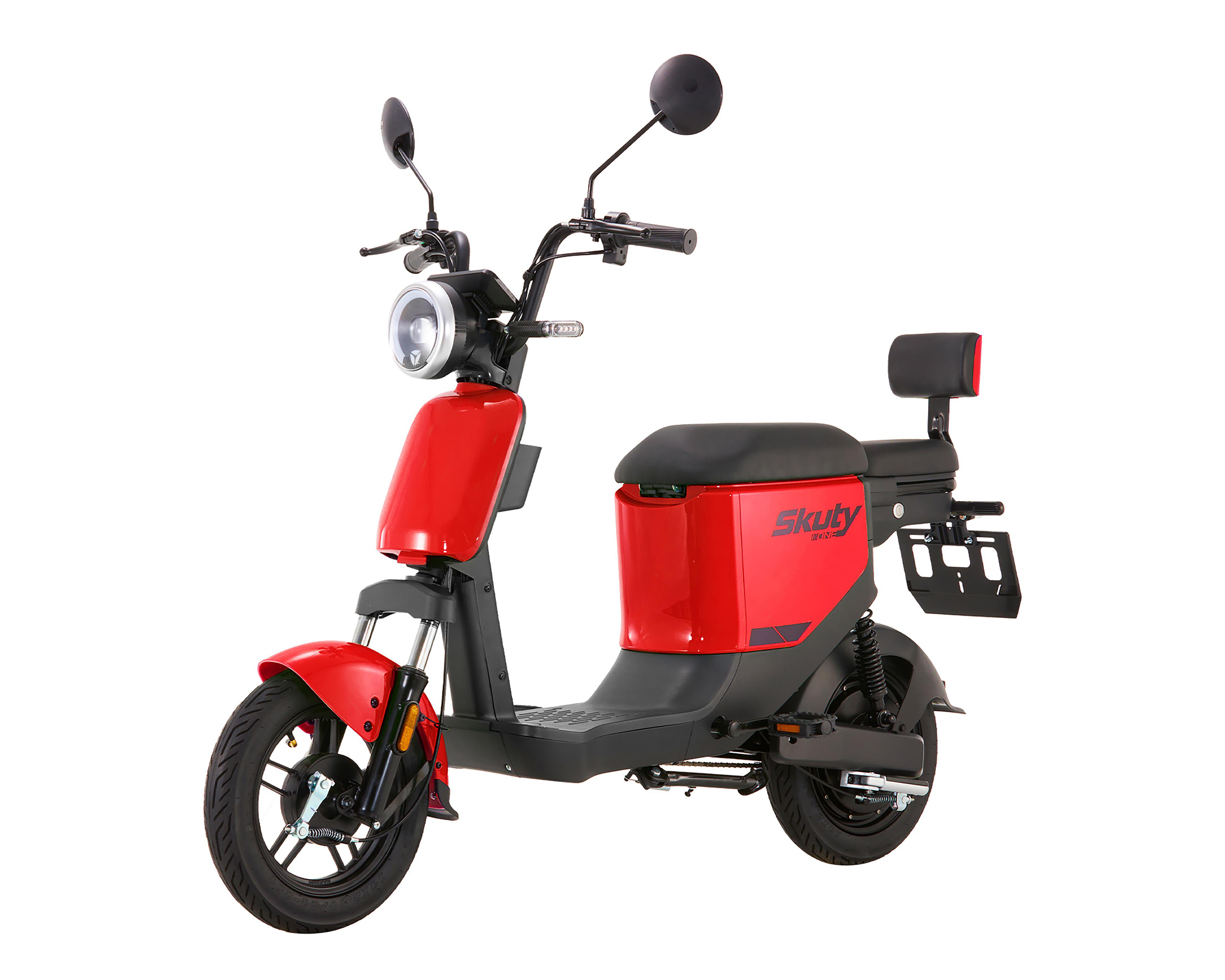 Foto 3 pulgar | Moto Eléctrica Yadea Skuty One Rojo 2025