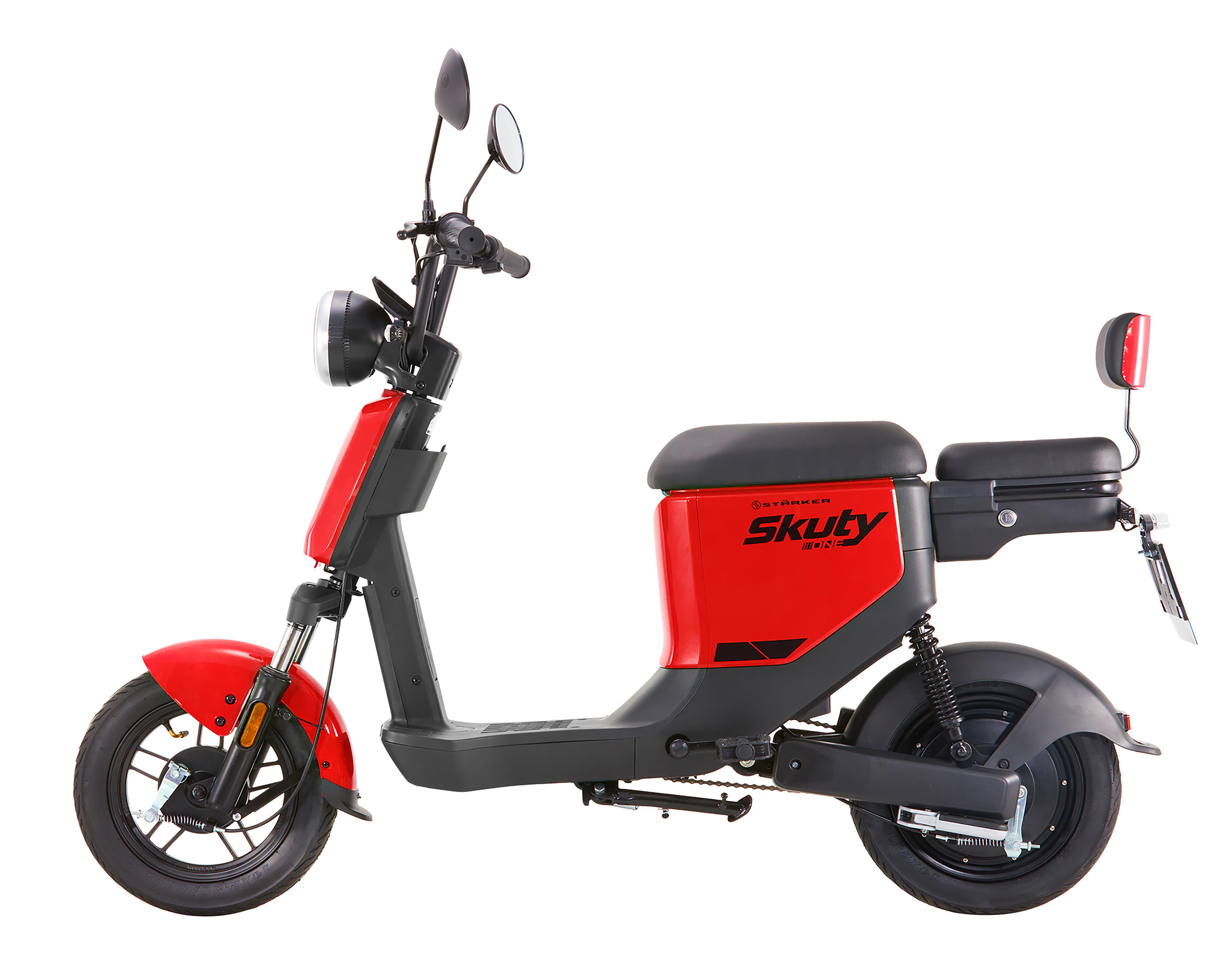 Foto 4 pulgar | Moto Eléctrica Yadea Skuty One Rojo 2025