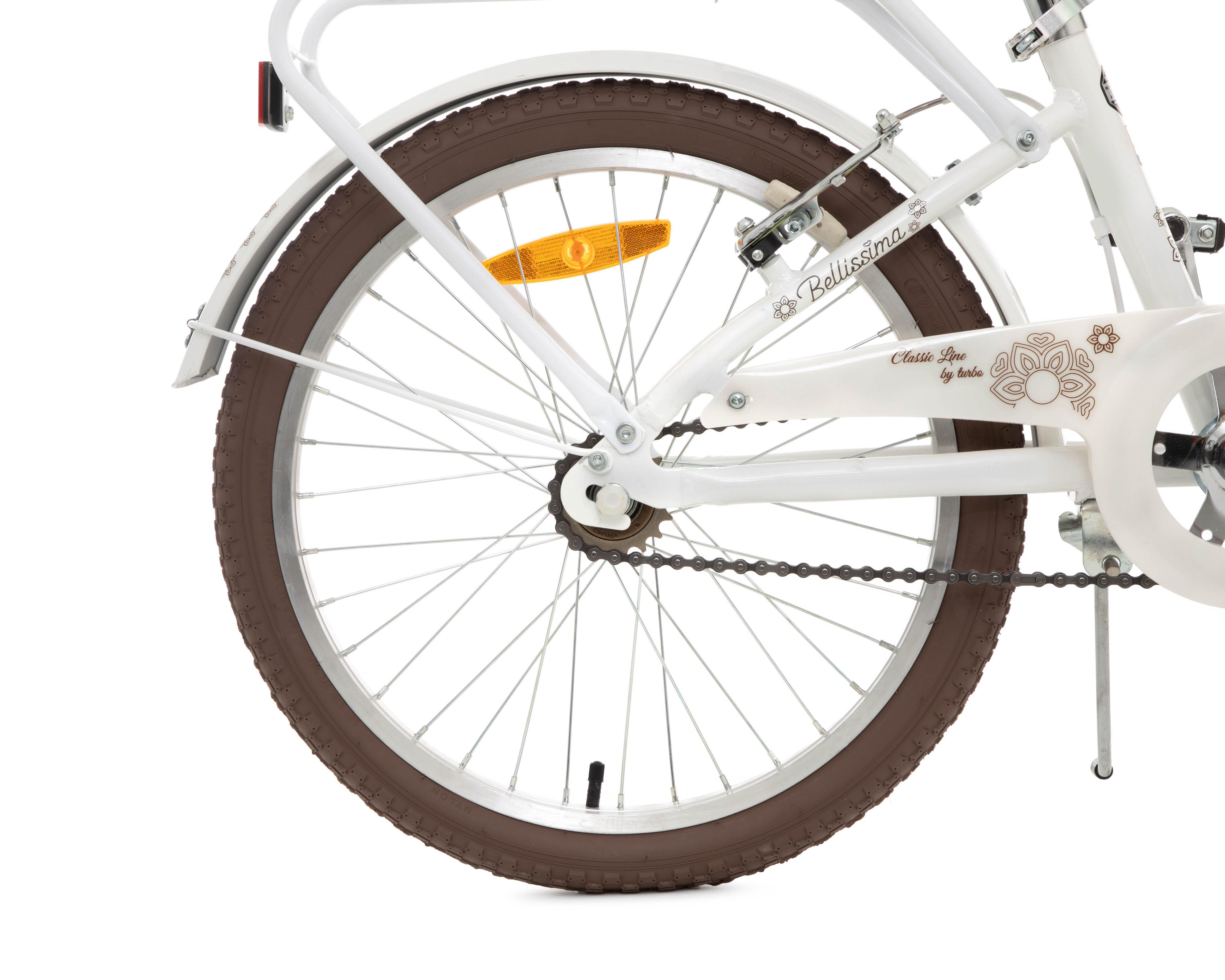 Foto 5 | Bicicleta Infantil Turbo 20" Blanco