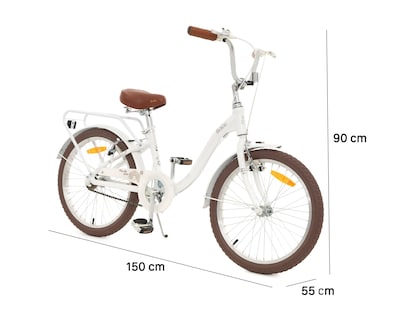 Foto 7 | Bicicleta Infantil Turbo 20" Blanco