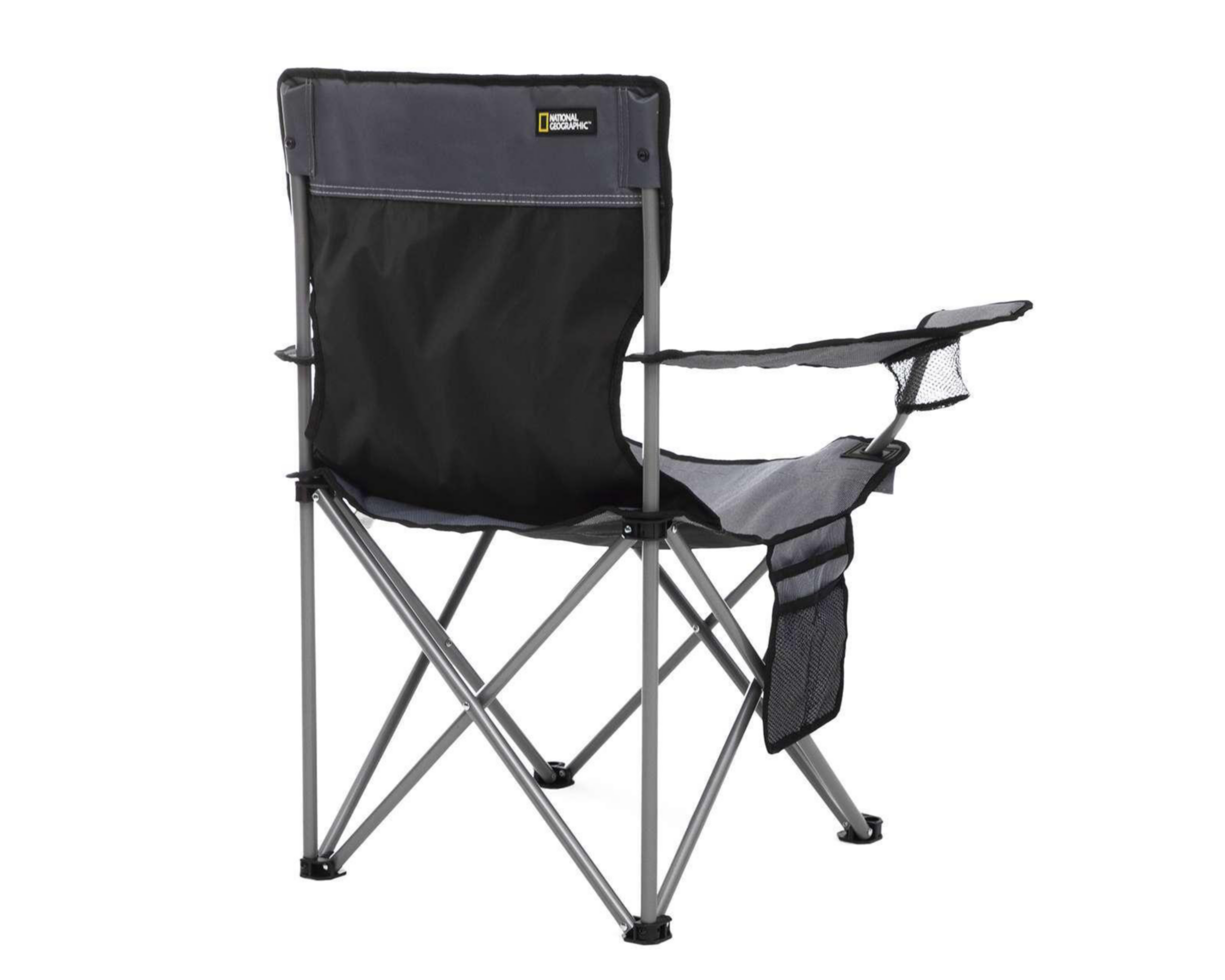 Foto 3 pulgar | Silla Plegable National Geographic Gris