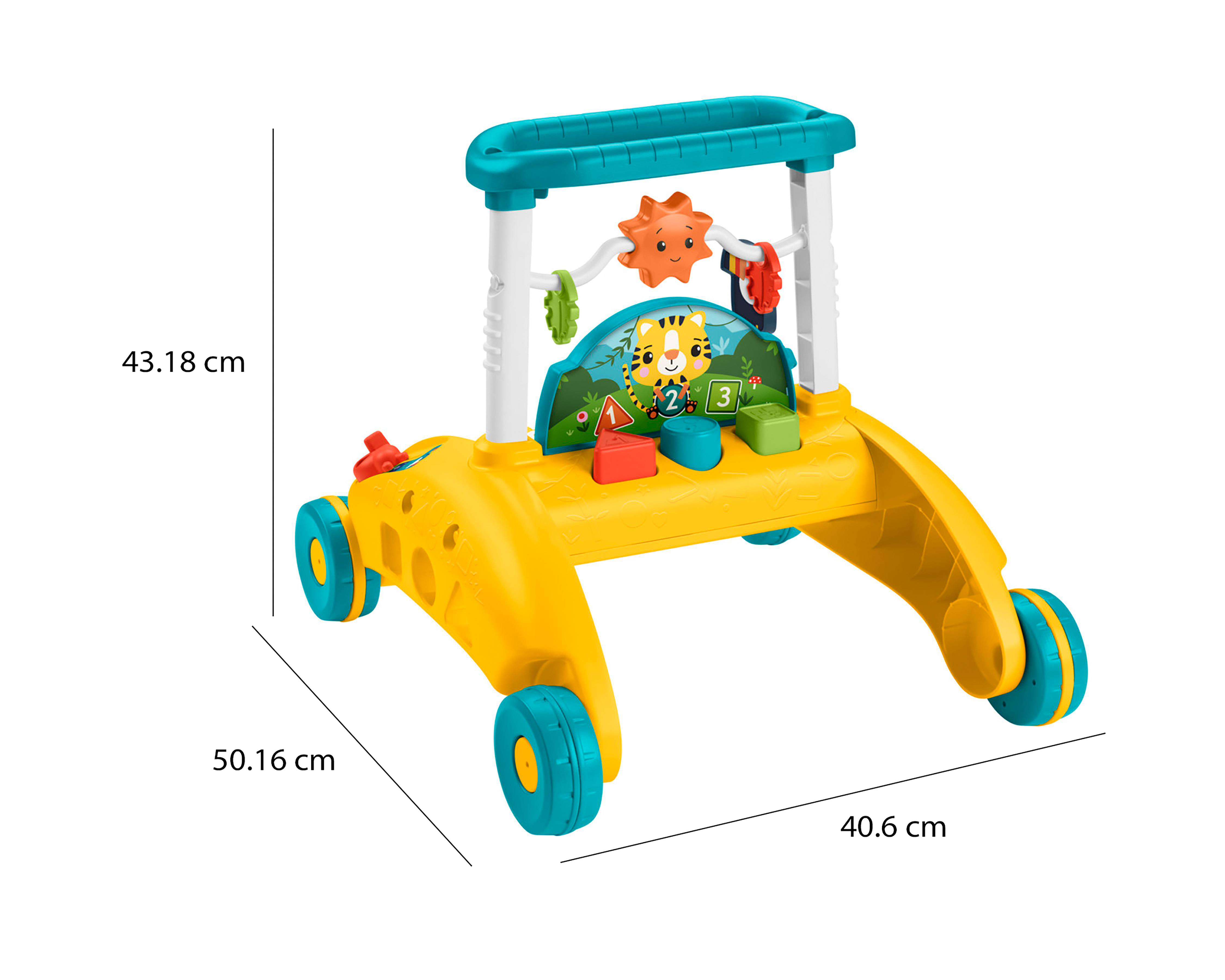 Foto 7 pulgar | Andadera para Bebés de Dos Lados Primeros Pasos Fisher Price