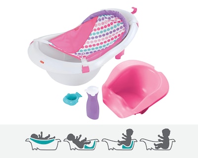 Foto 3 | Bañera para Bebé Fisher-Price con Accesorios