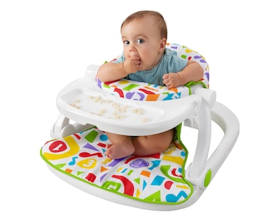 Foto 3 | Silla para Bebé Deluxe Fisher-Price Piano Pataditas Musical Crece Conmigo