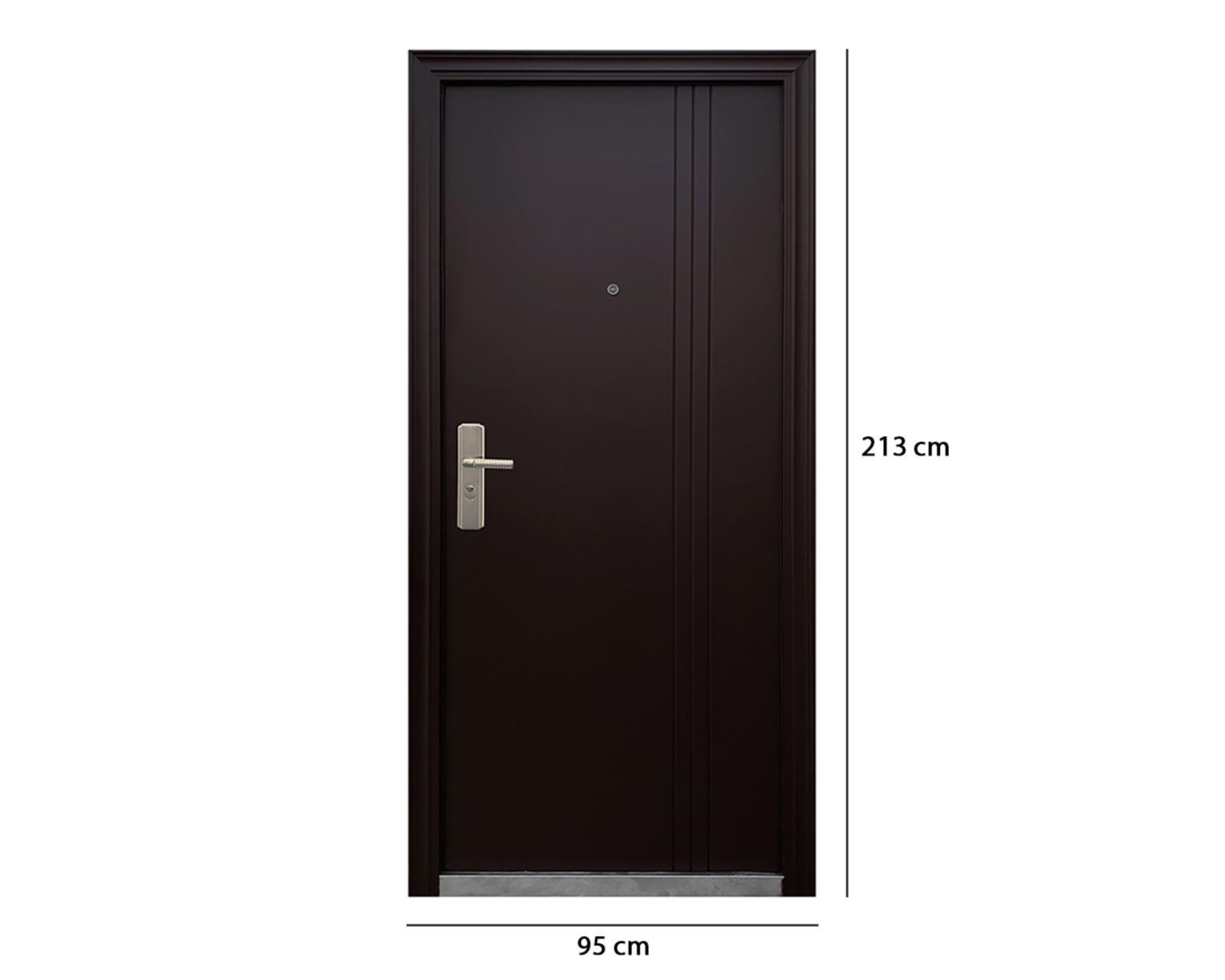 Foto 8 pulgar | Puerta Protecto HOME de Acero para Exterior de 95 x 213 cm